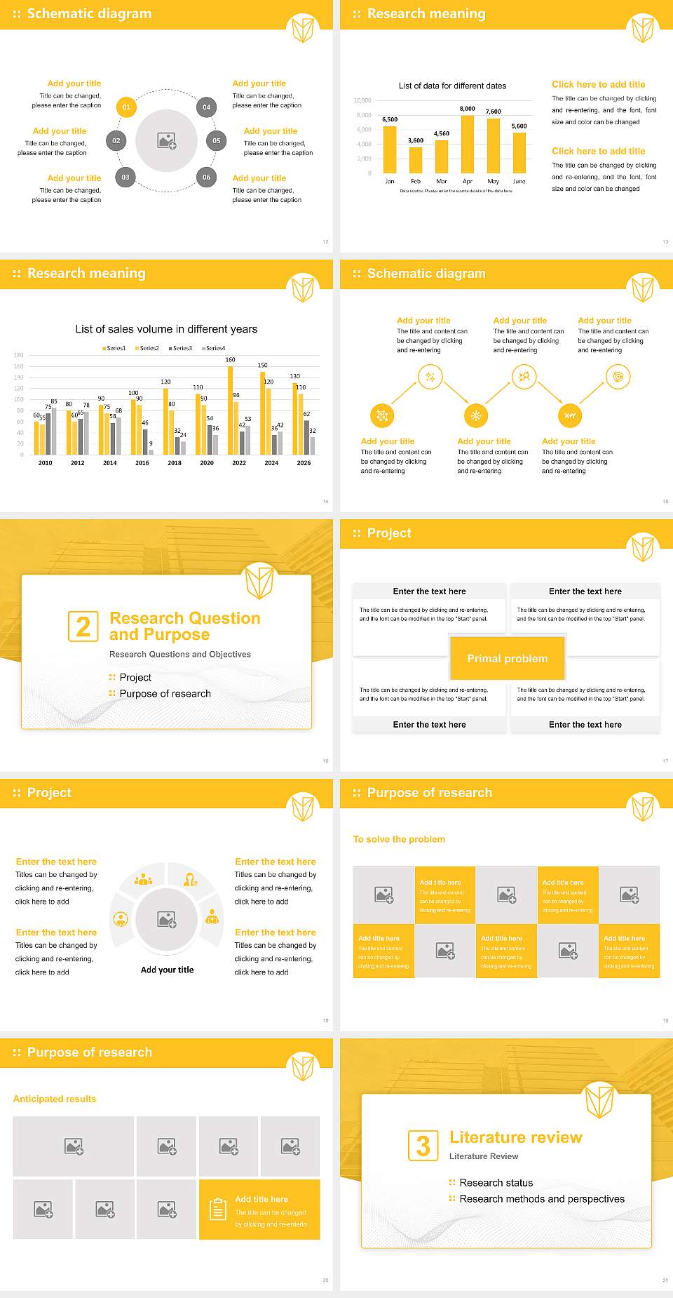Devry University-Virginia Graduation Thesis Defense PPT Template4:3 ratio PPT effect preview image3