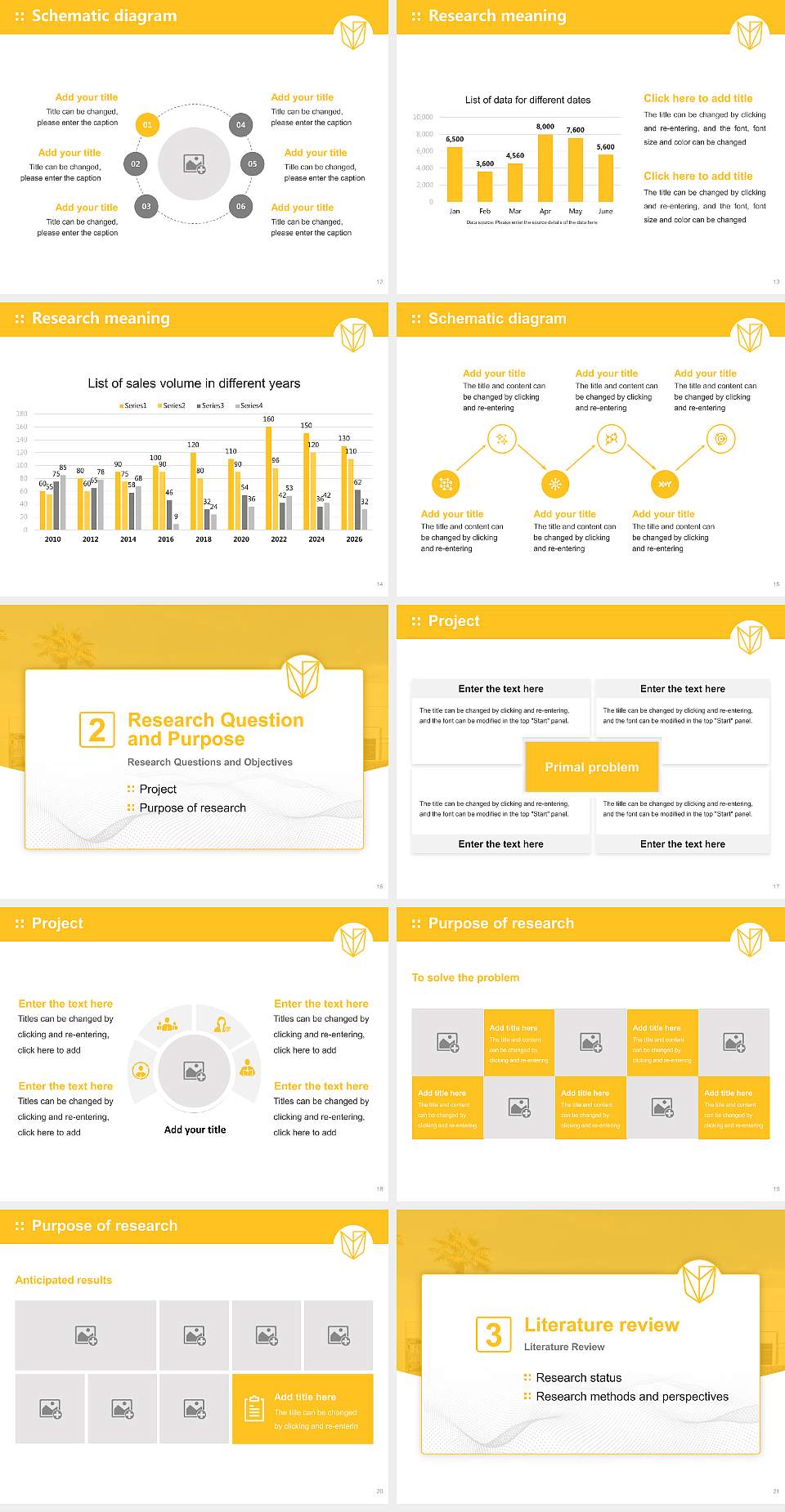 Devry University-Nevada Graduation Thesis Defense PPT Template4:3 ratio PPT effect preview image3