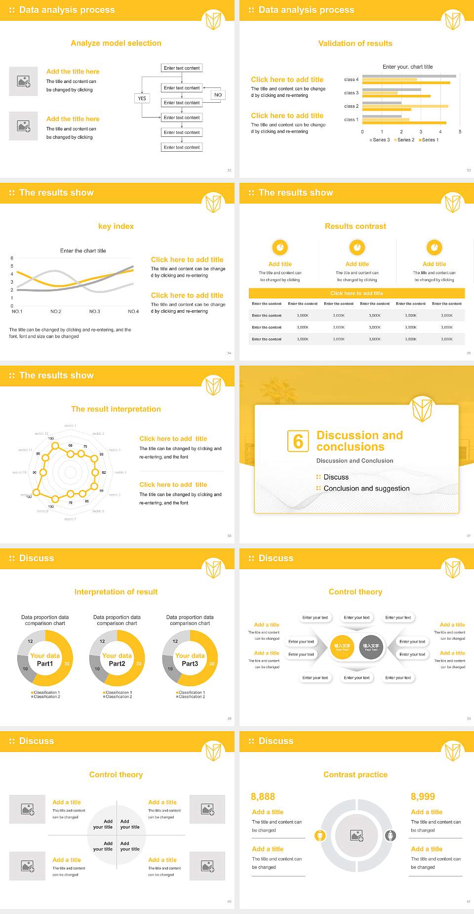 Devry University-Nevada Graduation Thesis Defense PPT Template4:3 ratio PPT effect preview image5
