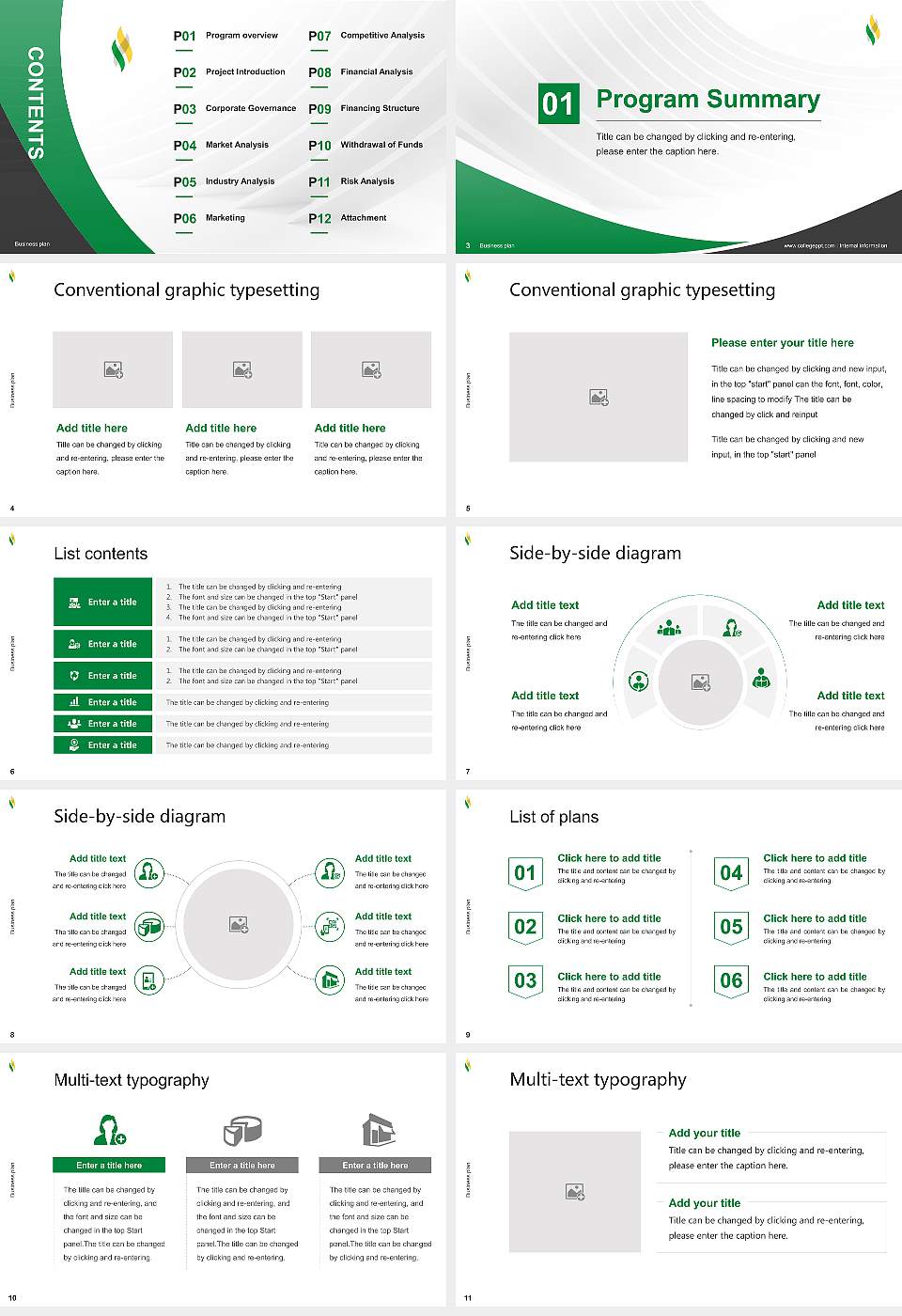 Delaware Valley University Competition/Entrepreneurship Contest PPT Template16:9 ratio PPT effect preview image2