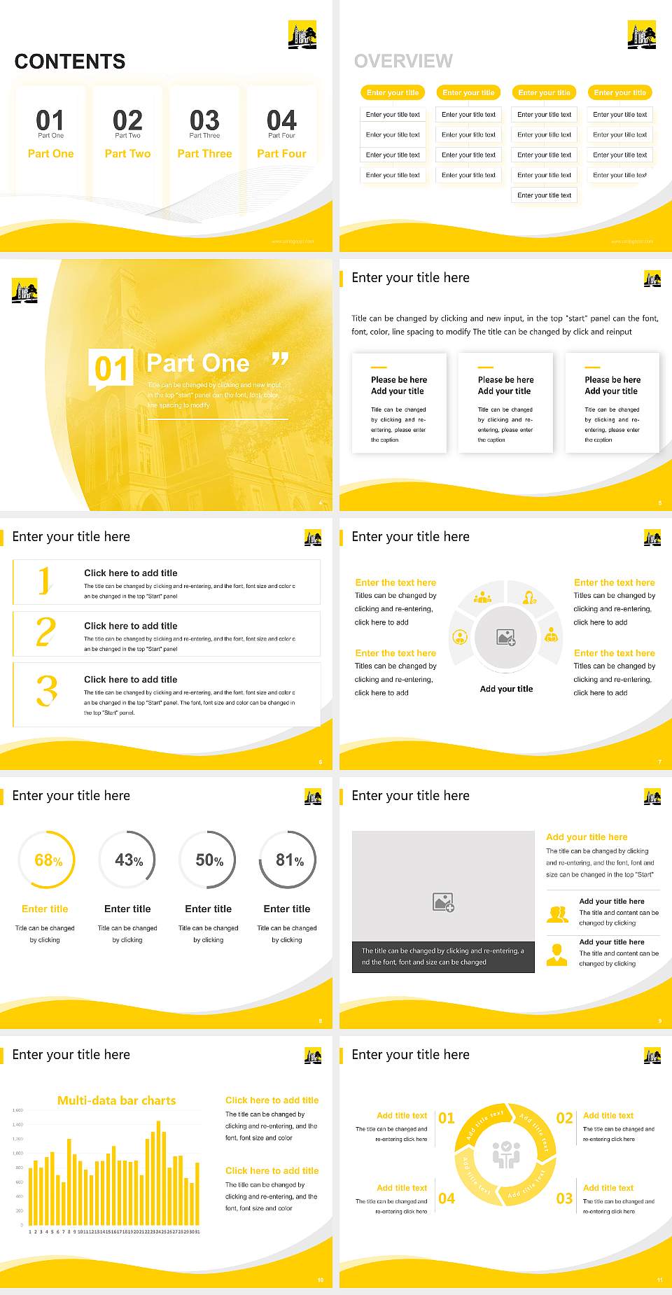 Depauw University Lecture Sharing and Networking Event PPT Template4:3 ratio PPT effect preview image2