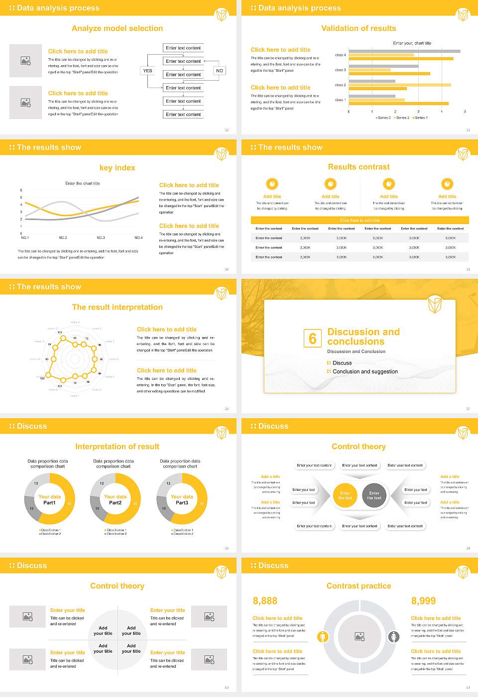 Devry University-Georgia Graduation Thesis Defense PPT Template16:9 ratio PPT effect preview image5