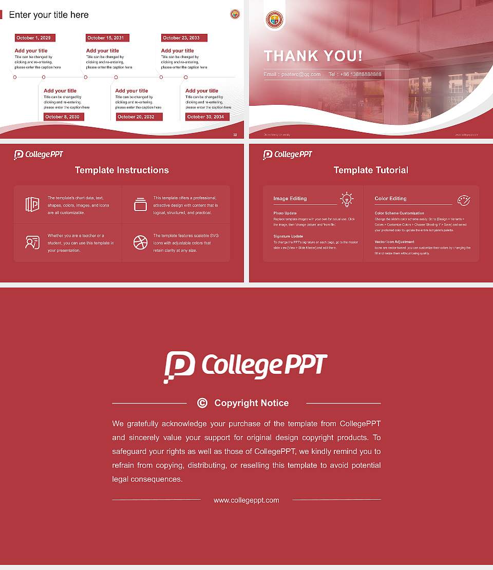 Divine Mercy University Lecture Sharing and Networking Event PPT Template16:9 ratio PPT effect preview image4