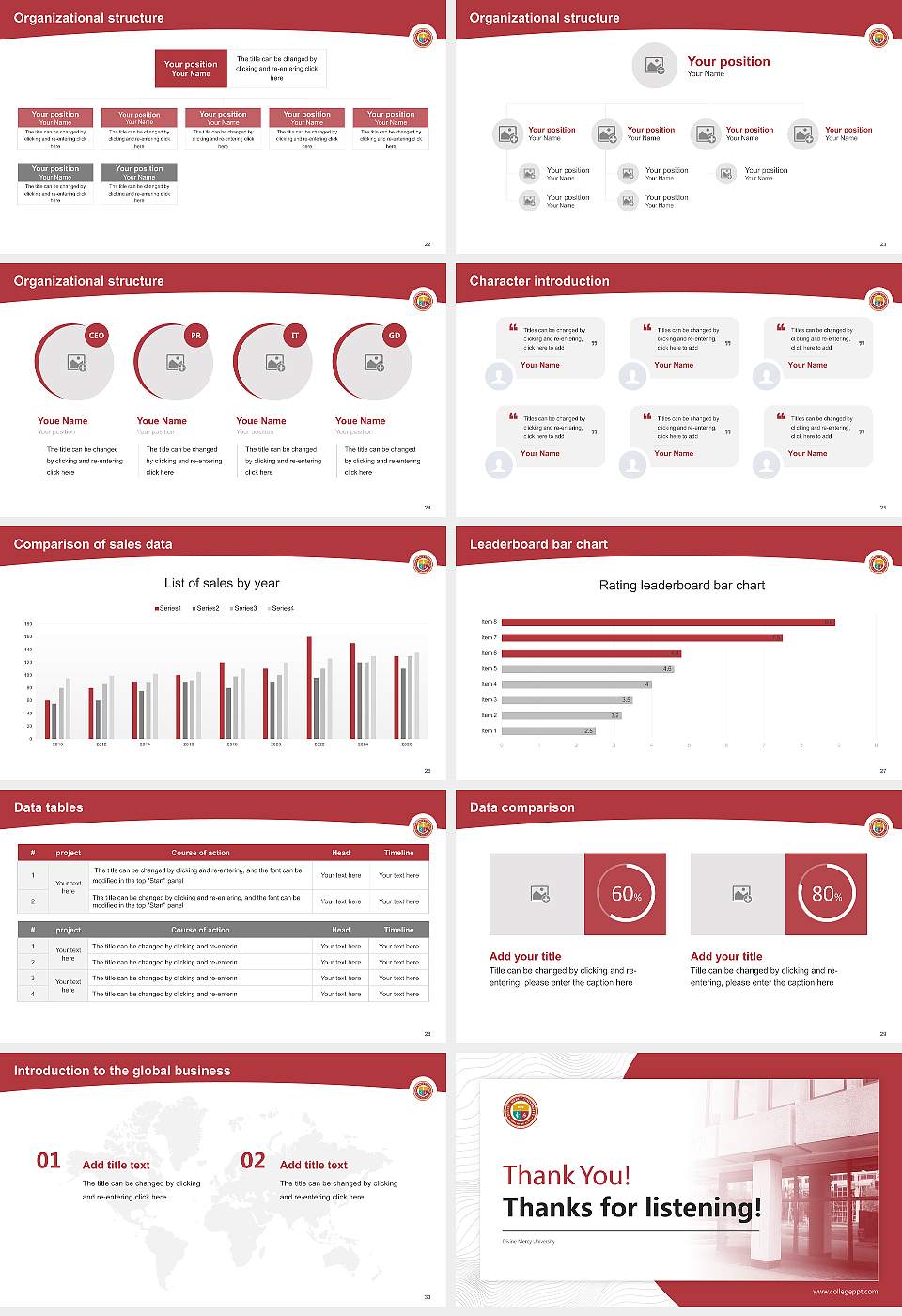 Divine Mercy University Academic Presentation/Research Findings Report PPT Template16:9 ratio PPT effect preview image4