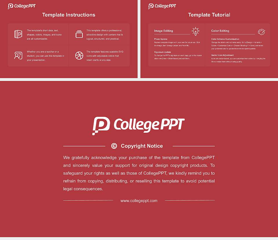 Divine Mercy University Academic Presentation/Research Findings Report PPT Template16:9 ratio PPT effect preview image5