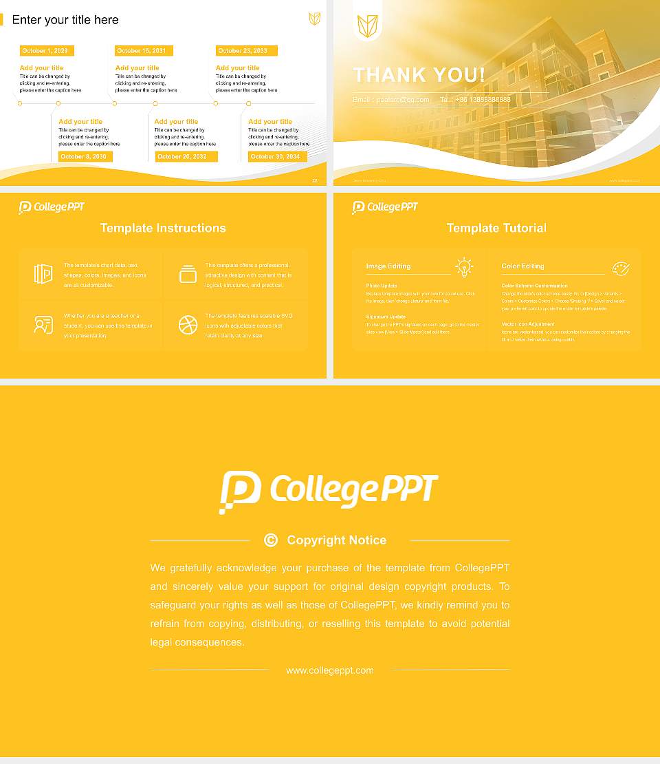 Devry University-Ohio Lecture Sharing and Networking Event PPT Template16:9 ratio PPT effect preview image4