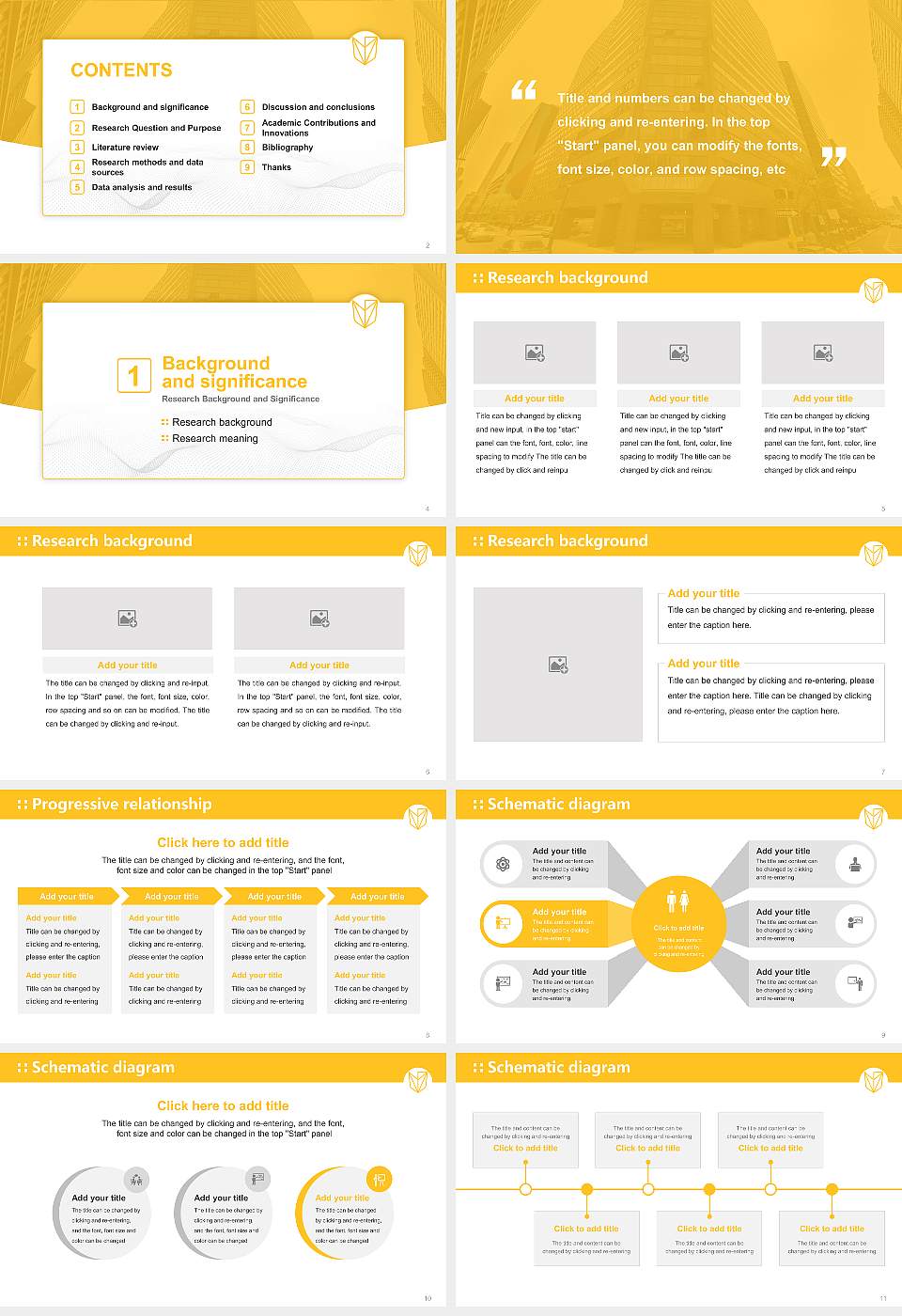 Devry University-Pennsylvania Graduation Thesis Defense PPT Template16:9 ratio PPT effect preview image2