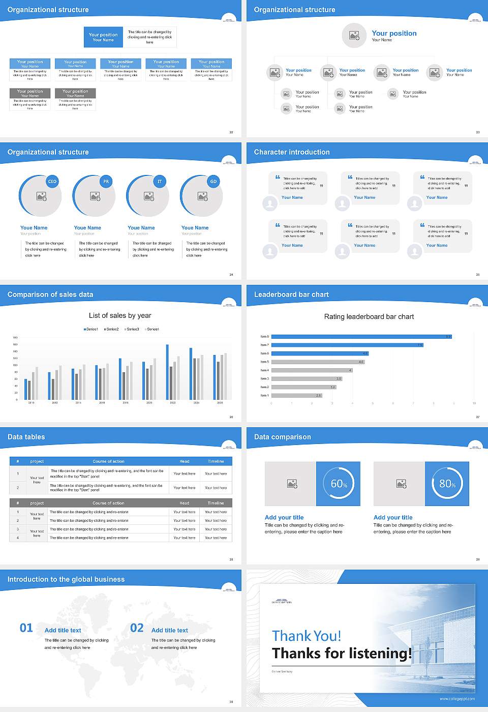 Denver Seminary Academic Presentation/Research Findings Report PPT Template16:9 ratio PPT effect preview image4