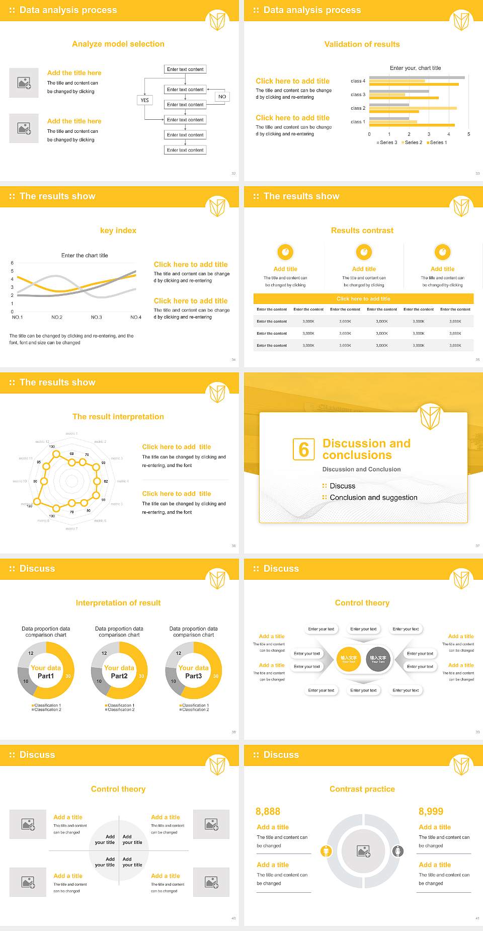 Devry University-Texas Graduation Thesis Defense PPT Template4:3 ratio PPT effect preview image5