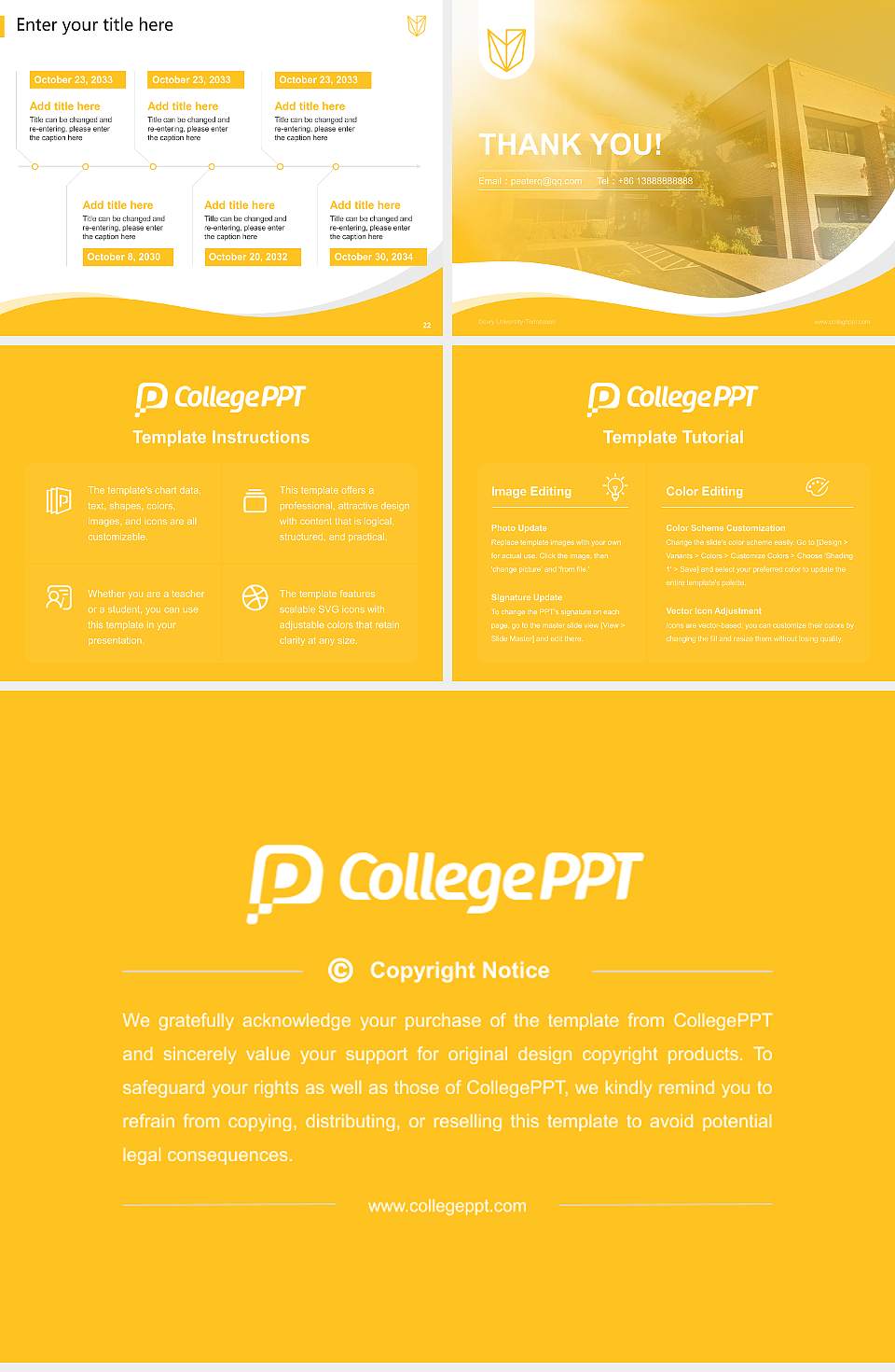 Devry University-Tennessee Lecture Sharing and Networking Event PPT Template4:3 ratio PPT effect preview image4