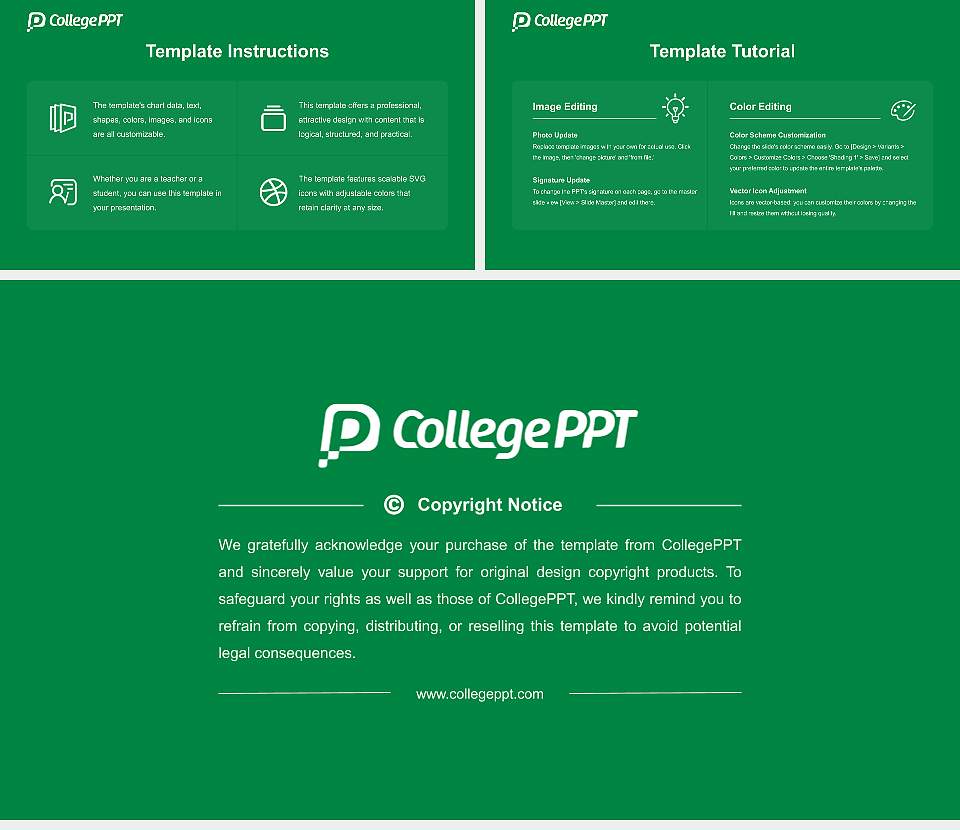 Delta State University Course/Courseware Creation PPT Template16:9 ratio PPT effect preview image5