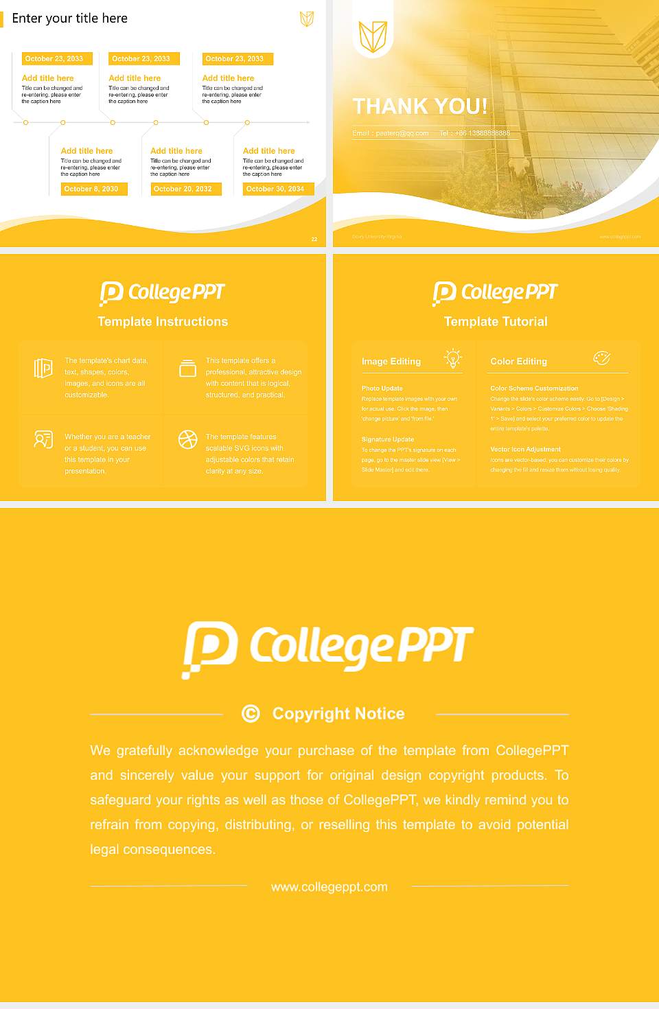 Devry University-Virginia Lecture Sharing and Networking Event PPT Template4:3 ratio PPT effect preview image4