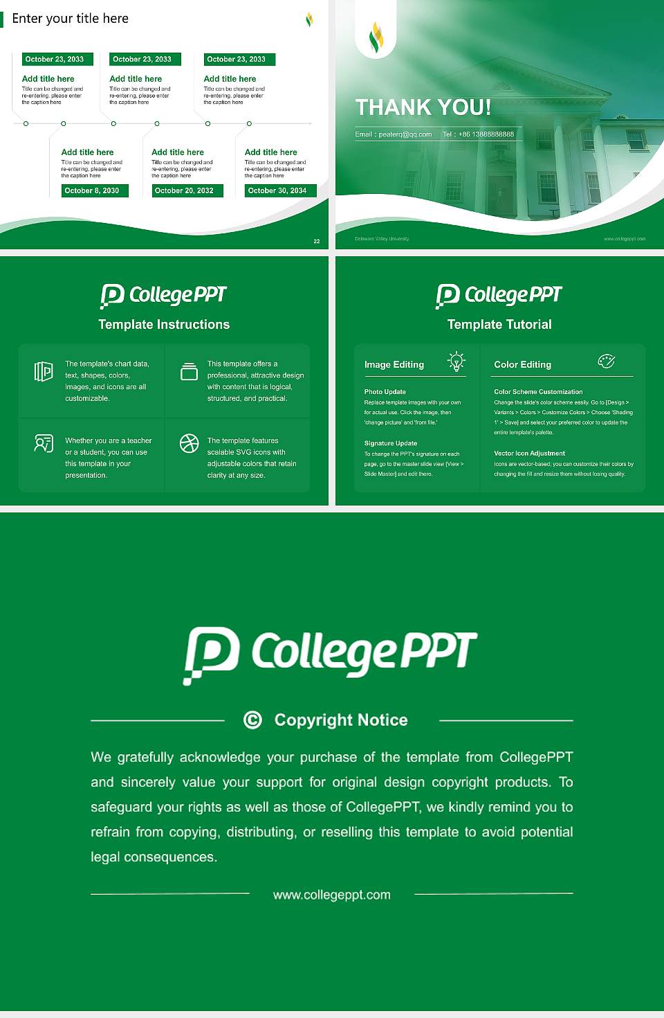 Delaware Valley University Lecture Sharing and Networking Event PPT Template4:3 ratio PPT effect preview image4