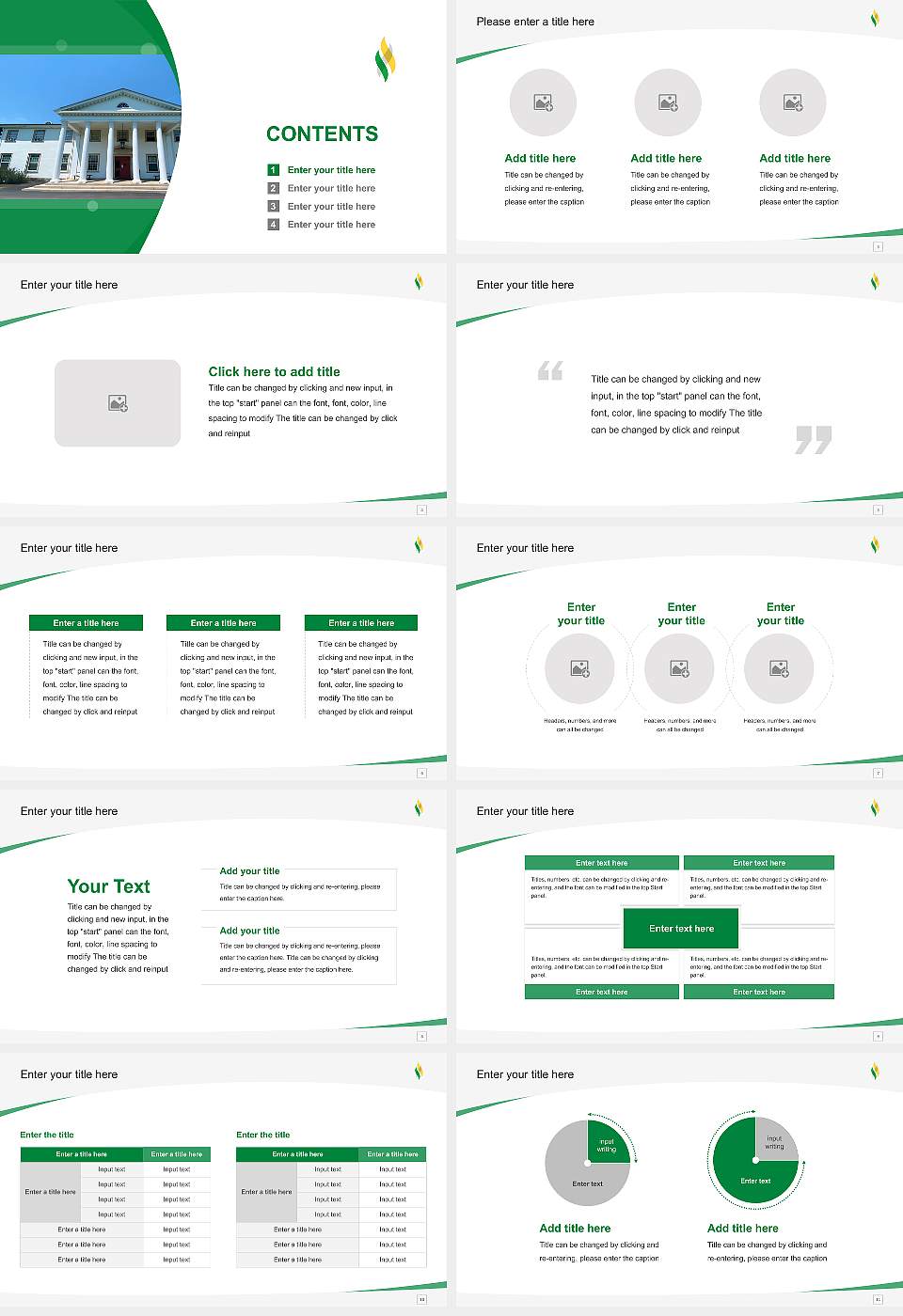 Delaware Valley University Course/Courseware Creation PPT Template16:9 ratio PPT effect preview image2