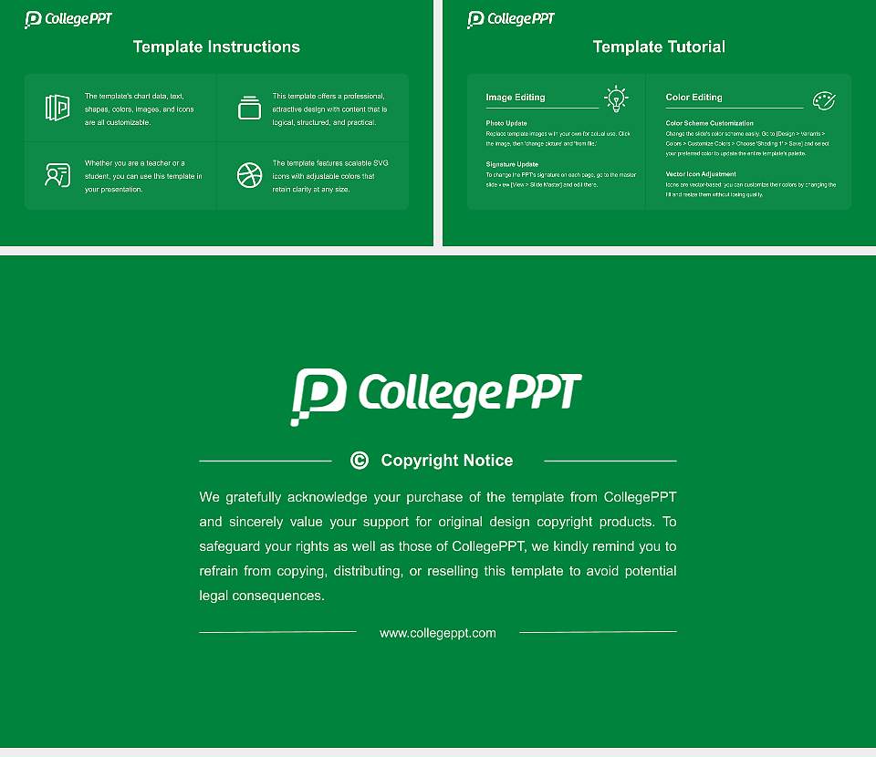 Delaware Valley University Course/Courseware Creation PPT Template16:9 ratio PPT effect preview image5