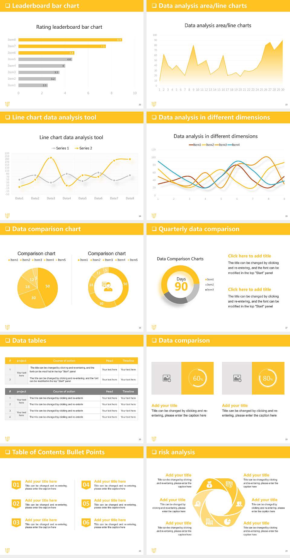 Devry University-Illinois General Purpose PPT Template4:3 ratio PPT effect preview image4