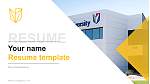 Devry University-Arizona Resume PPT Template