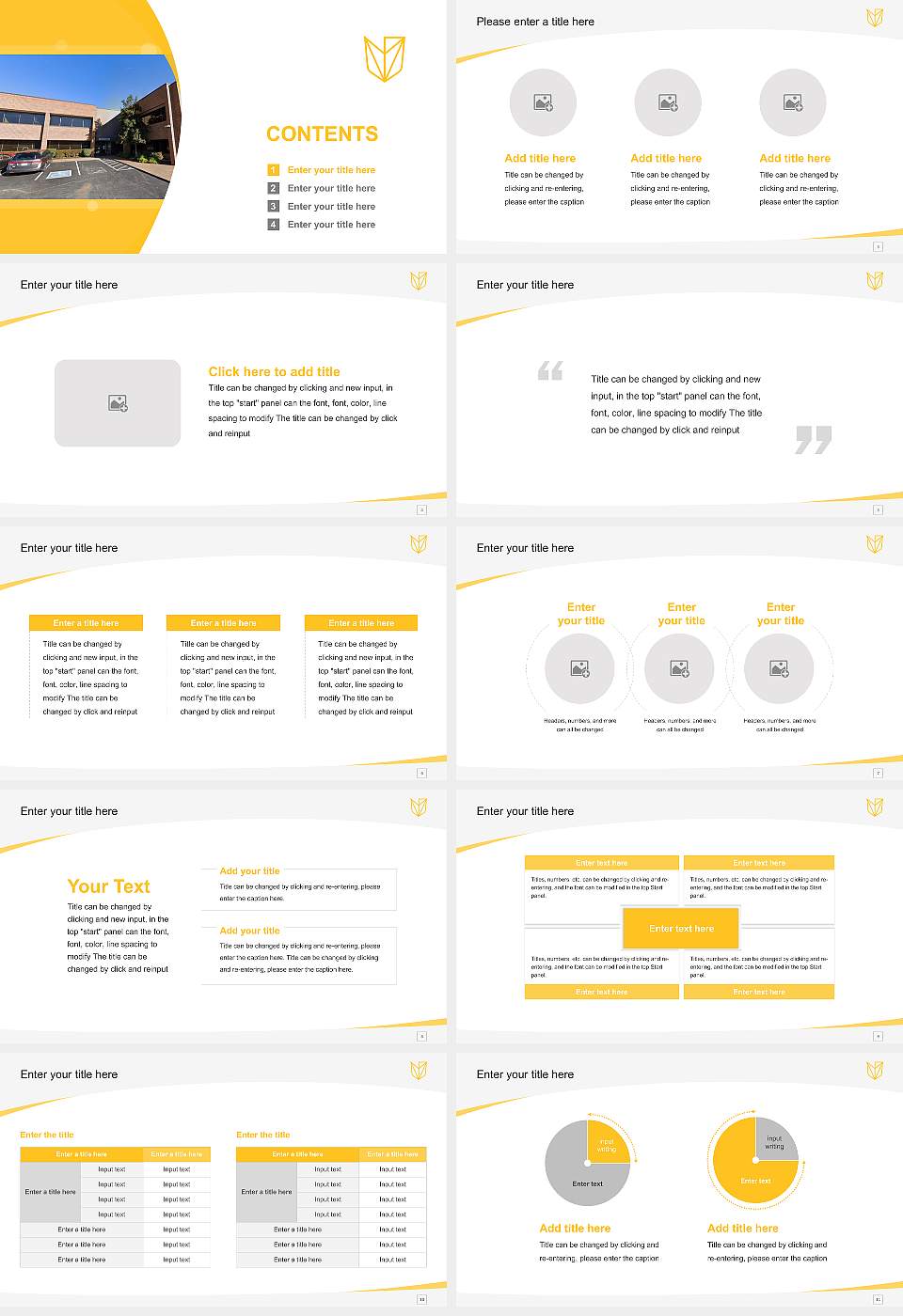 Devry University-Tennessee Course/Courseware Creation PPT Template16:9 ratio PPT effect preview image2