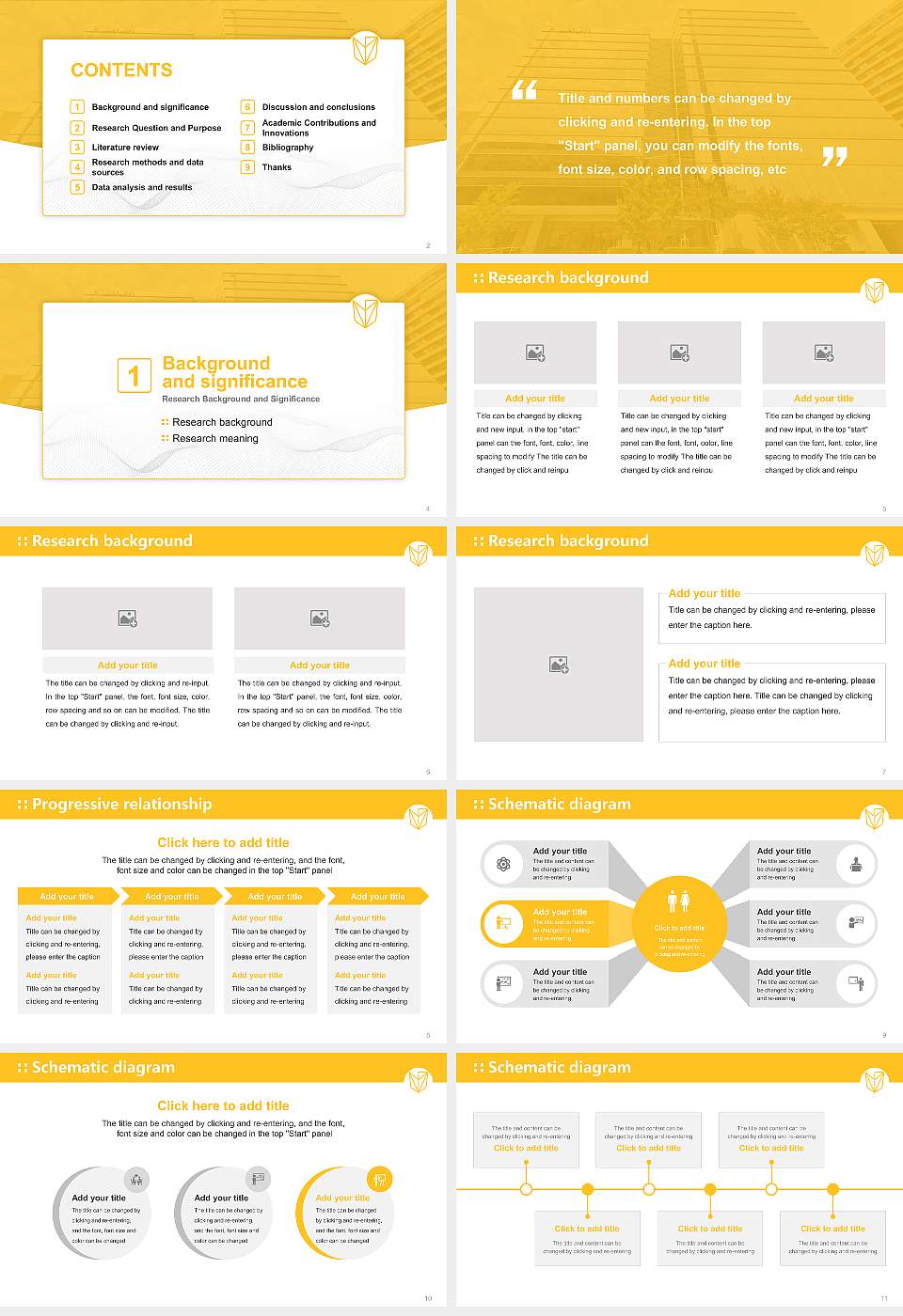 Devry University-Virginia Graduation Thesis Defense PPT Template16:9 ratio PPT effect preview image2