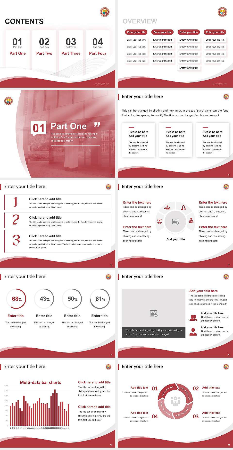 Divine Mercy University Lecture Sharing and Networking Event PPT Template4:3 ratio PPT effect preview image2
