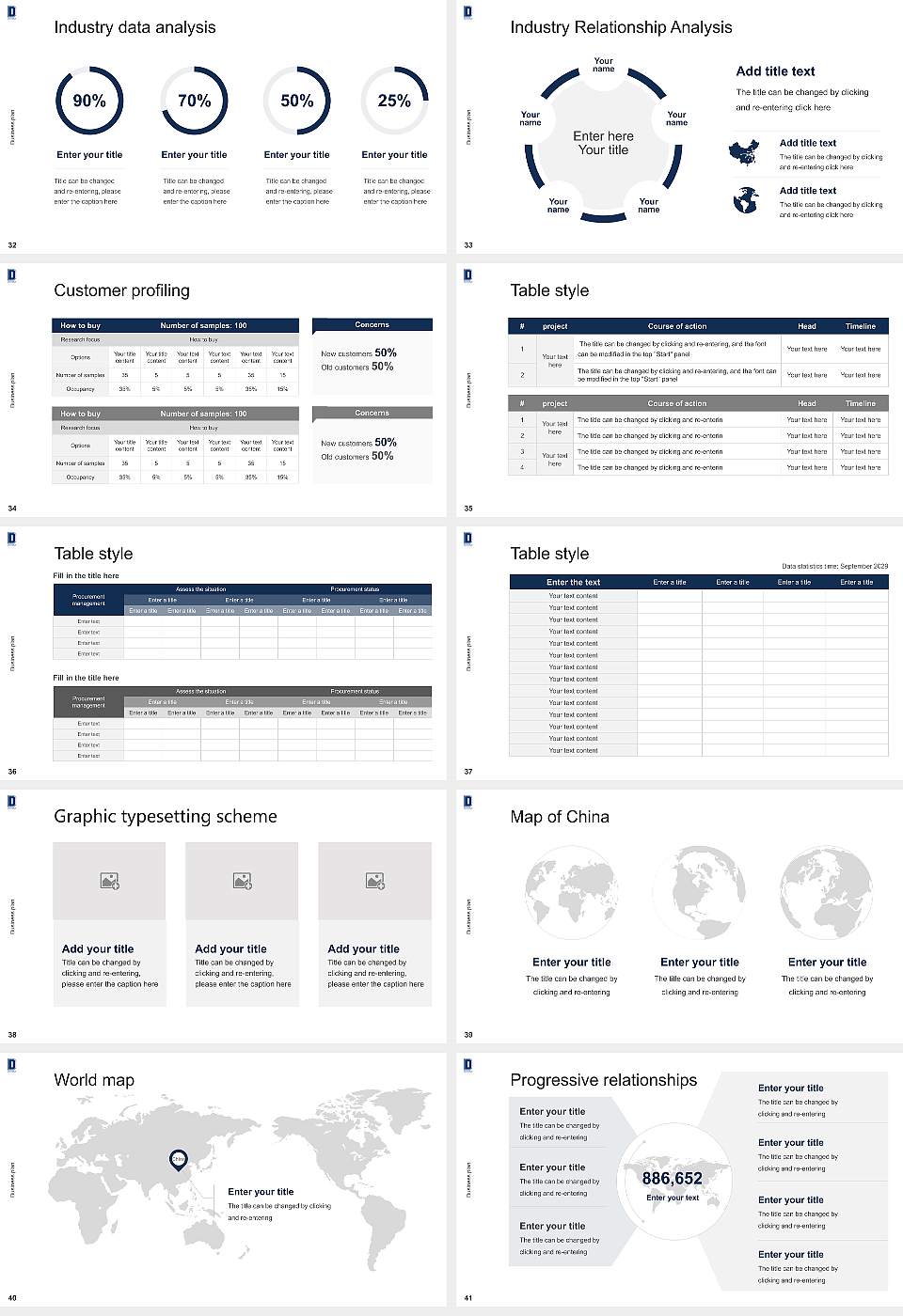 Dickinson State University Competition/Entrepreneurship Contest PPT Template16:9 ratio PPT effect preview image5