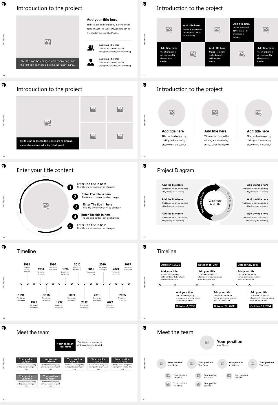 Dell’Arte International School of Physical Theatre Competition/Entrepreneurship Contest PPT Template16:9 ratio PPT effect preview image3