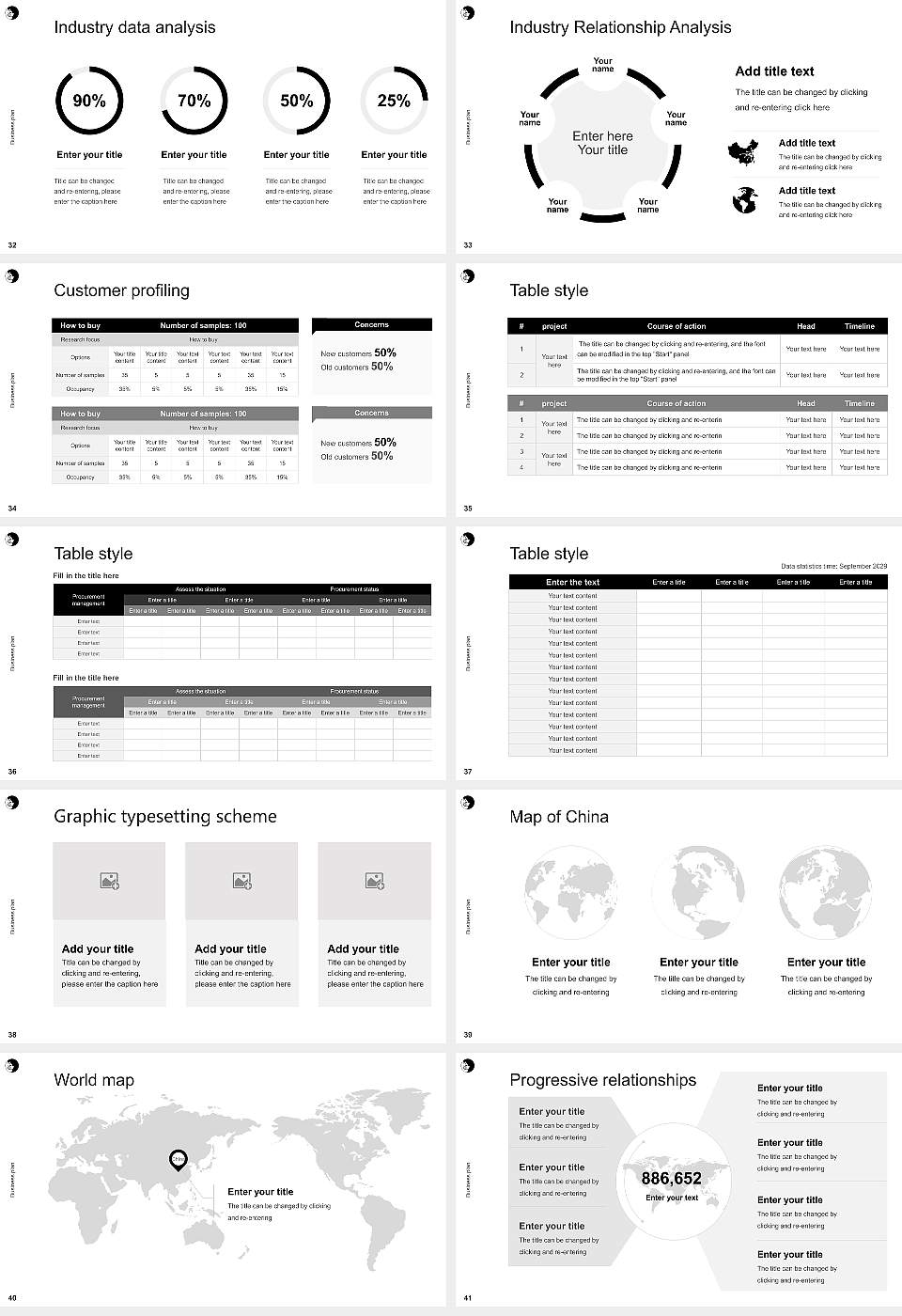 Dell’Arte International School of Physical Theatre Competition/Entrepreneurship Contest PPT Template16:9 ratio PPT effect preview image5