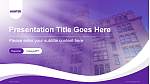 Hunter College Lecture Sharing and Networking Event PPT Template