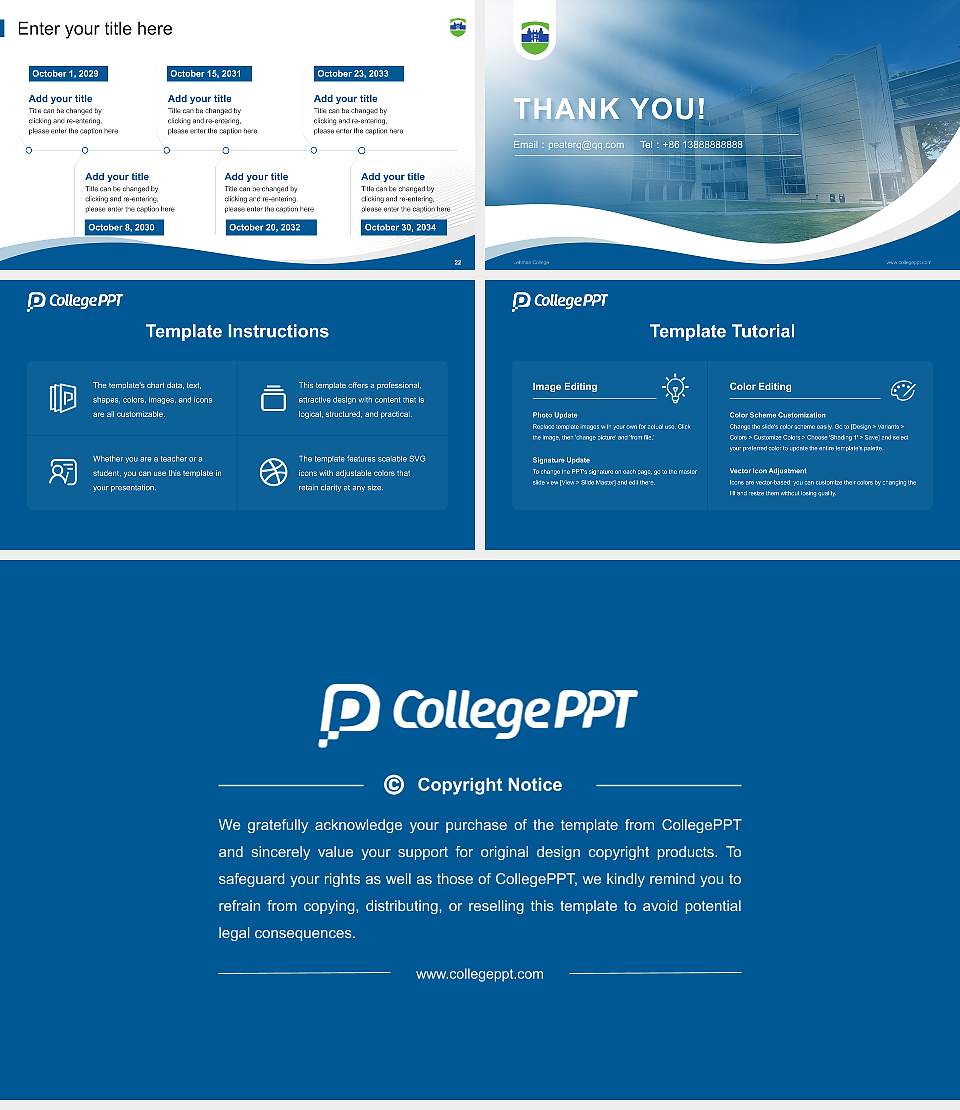 Lehman College Lecture Sharing and Networking Event PPT Template16:9 ratio PPT effect preview image4