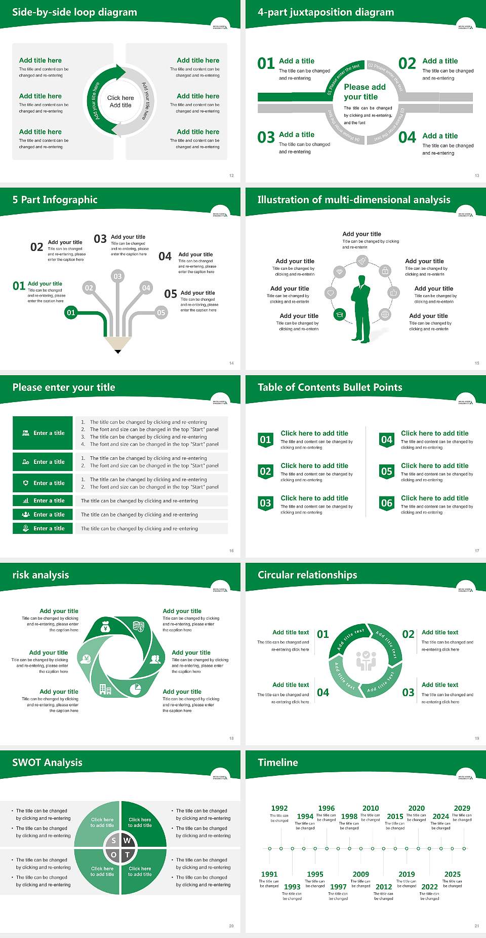 Delta State University Academic Presentation/Research Findings Report PPT Template4:3 ratio PPT effect preview image3