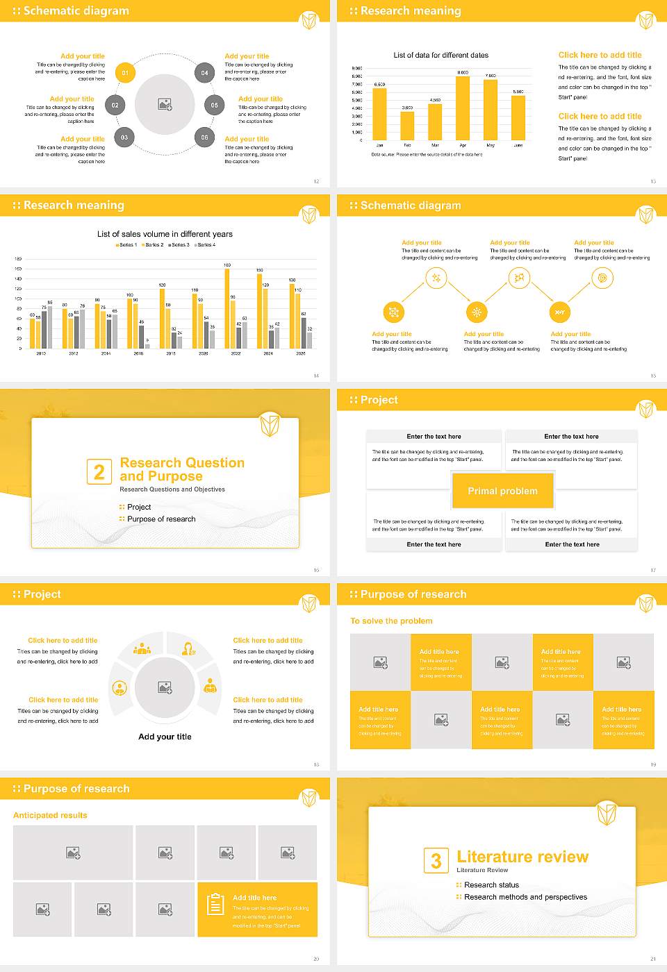 Devry University-Nevada Graduation Thesis Defense PPT Template16:9 ratio PPT effect preview image3
