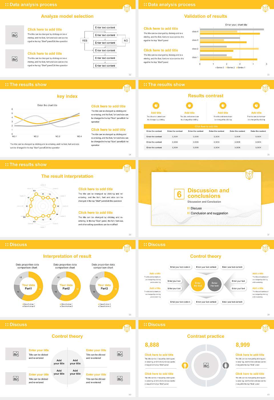 Devry University-Nevada Graduation Thesis Defense PPT Template16:9 ratio PPT effect preview image5