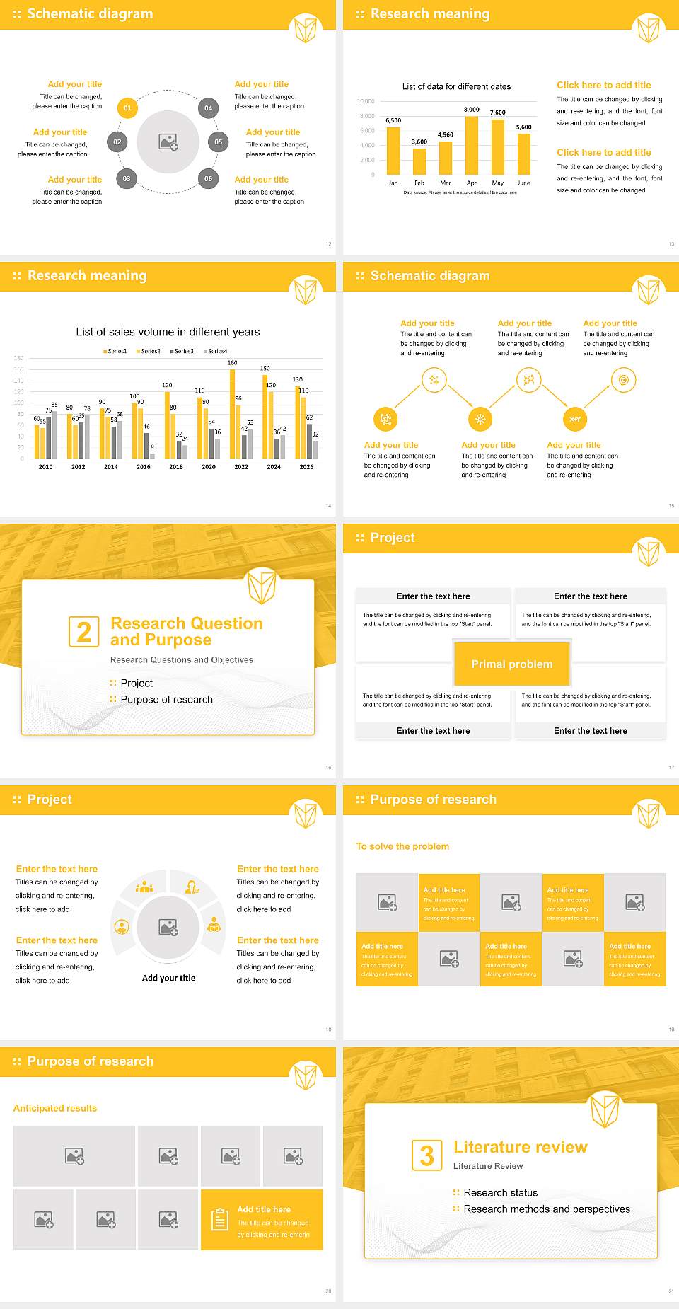 Devry College of New York Graduation Thesis Defense PPT Template4:3 ratio PPT effect preview image3