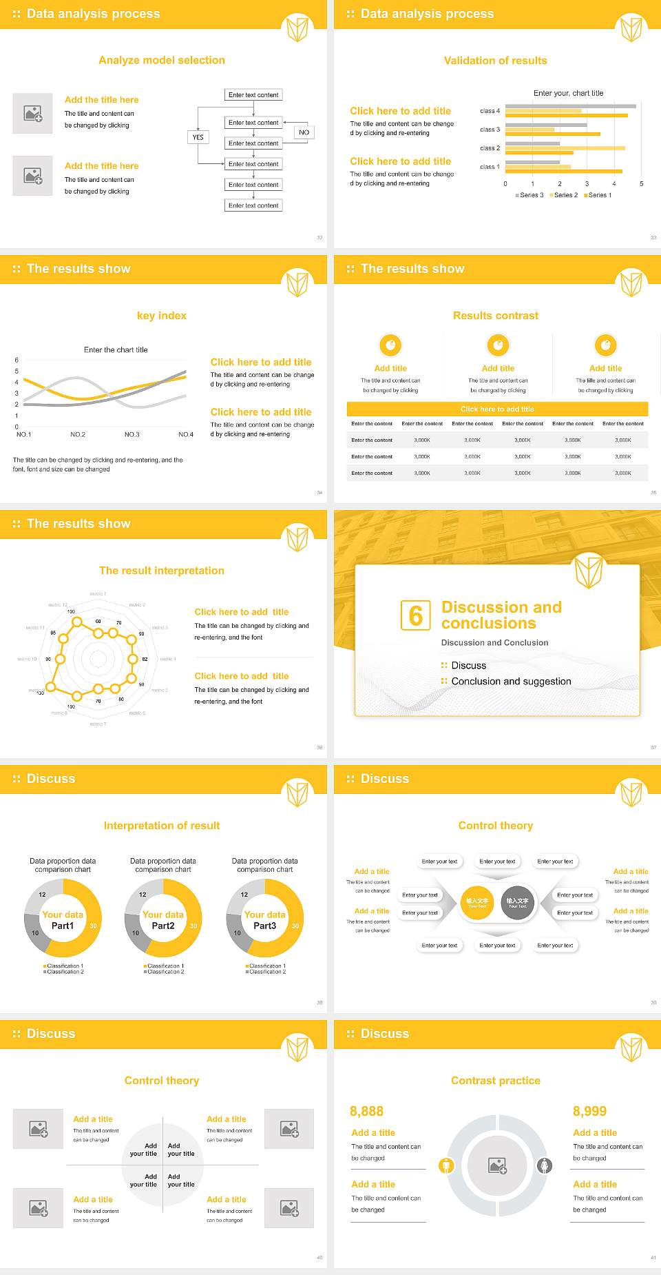 Devry College of New York Graduation Thesis Defense PPT Template4:3 ratio PPT effect preview image5