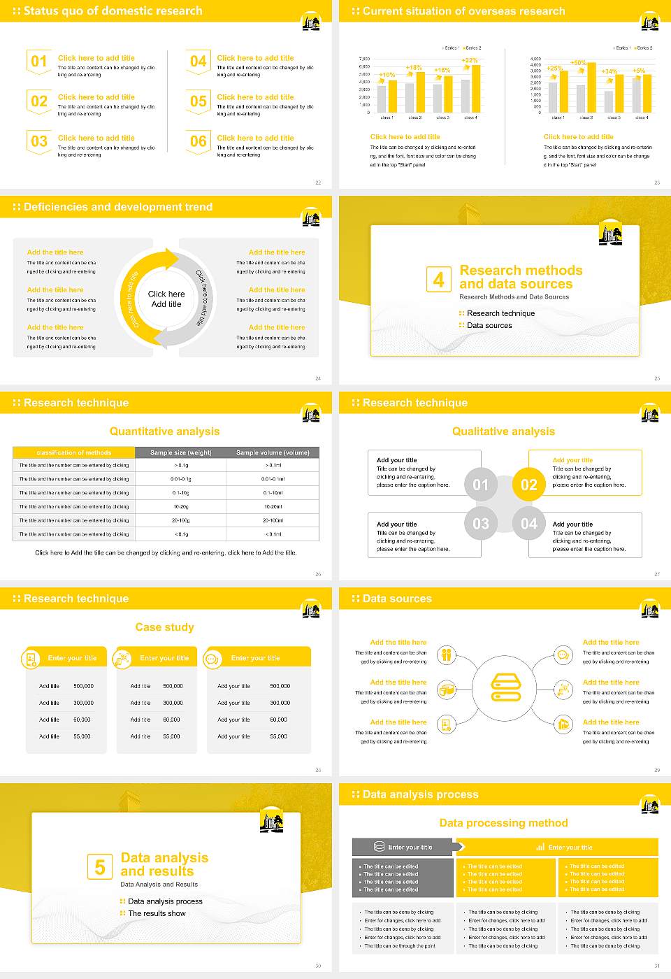 Depauw University Graduation Thesis Defense PPT Template16:9 ratio PPT effect preview image4