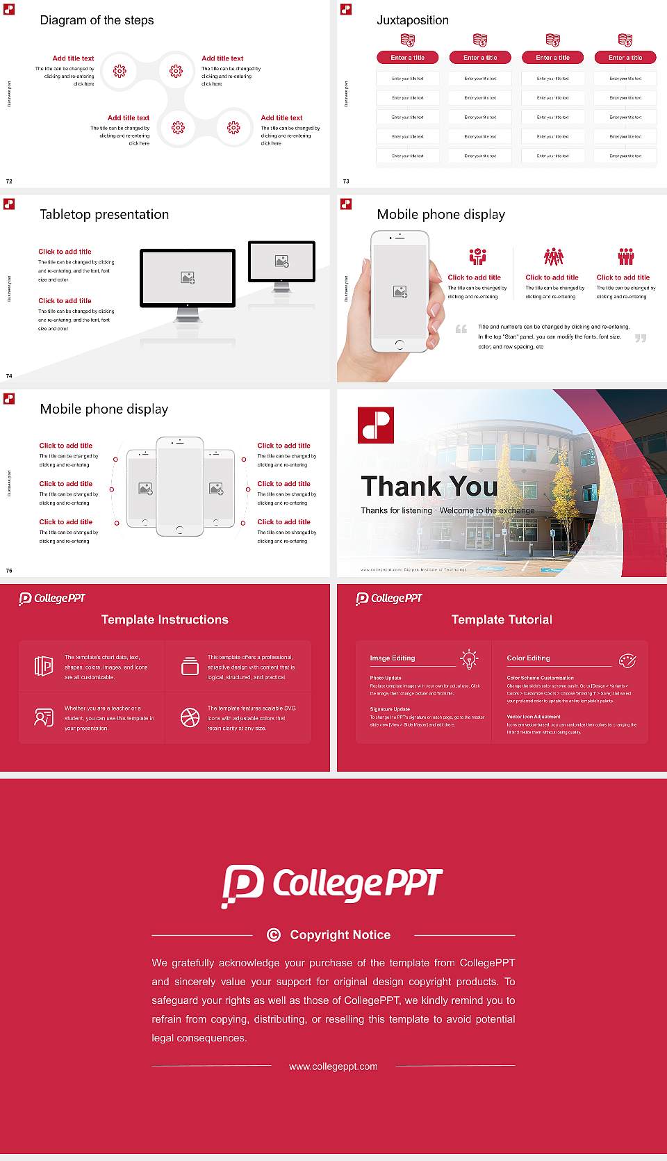 Digipen Institute of Technology Competition/Entrepreneurship Contest PPT Template16:9 ratio PPT effect preview image9