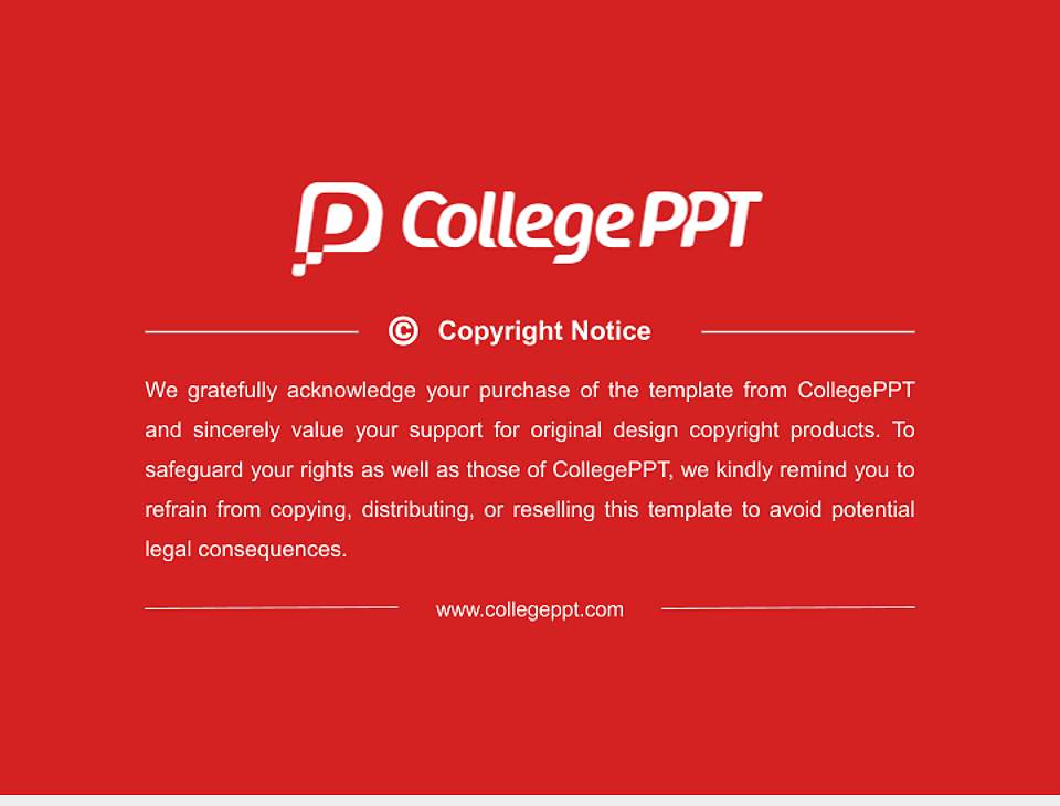 Davidson College General Purpose PPT Template4:3 ratio PPT effect preview image6
