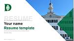Dartmouth College Resume PPT Template