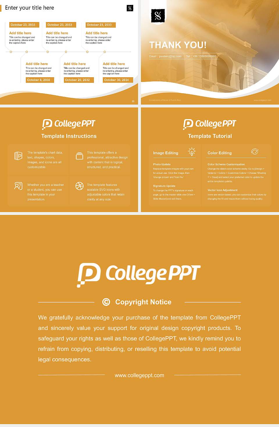 Conservatory of Music of Puerto Rico Lecture Sharing and Networking Event PPT Template4:3 ratio PPT effect preview image4