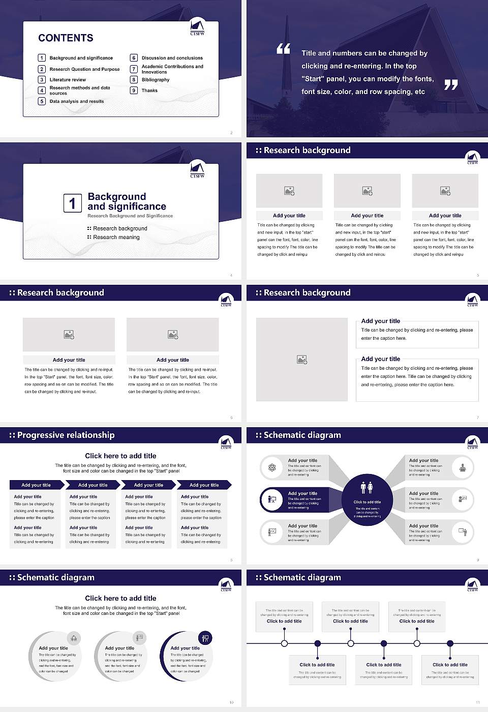 Concordia Theological Seminary Graduation Thesis Defense PPT Template16:9 ratio PPT effect preview image2