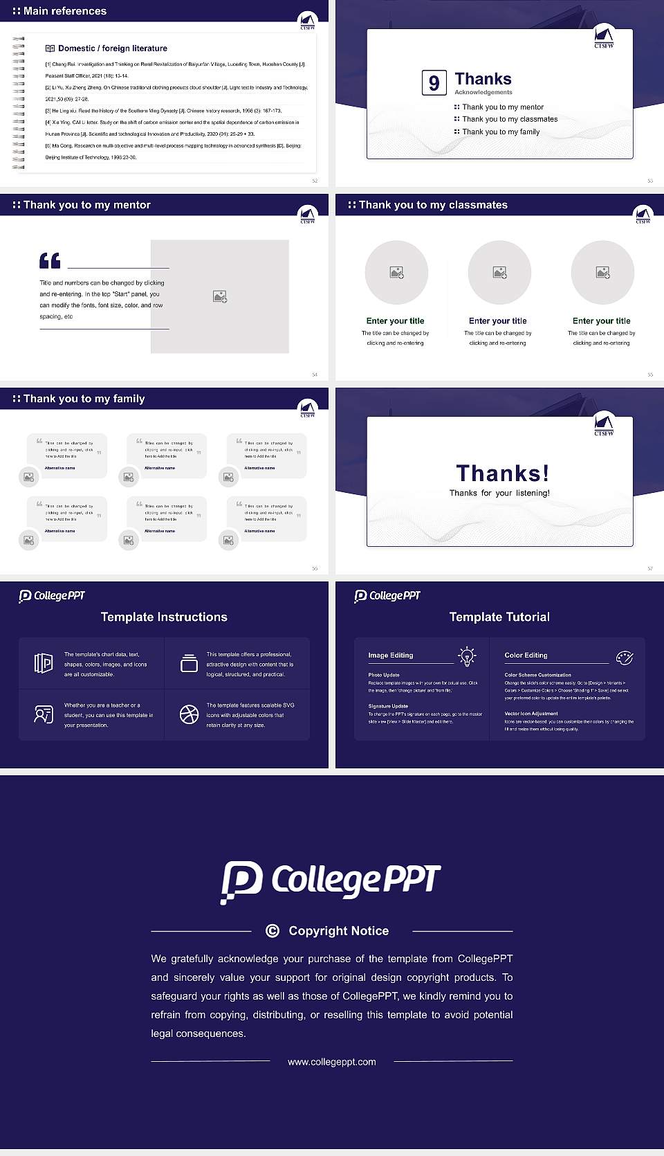 Concordia Theological Seminary Graduation Thesis Defense PPT Template16:9 ratio PPT effect preview image7