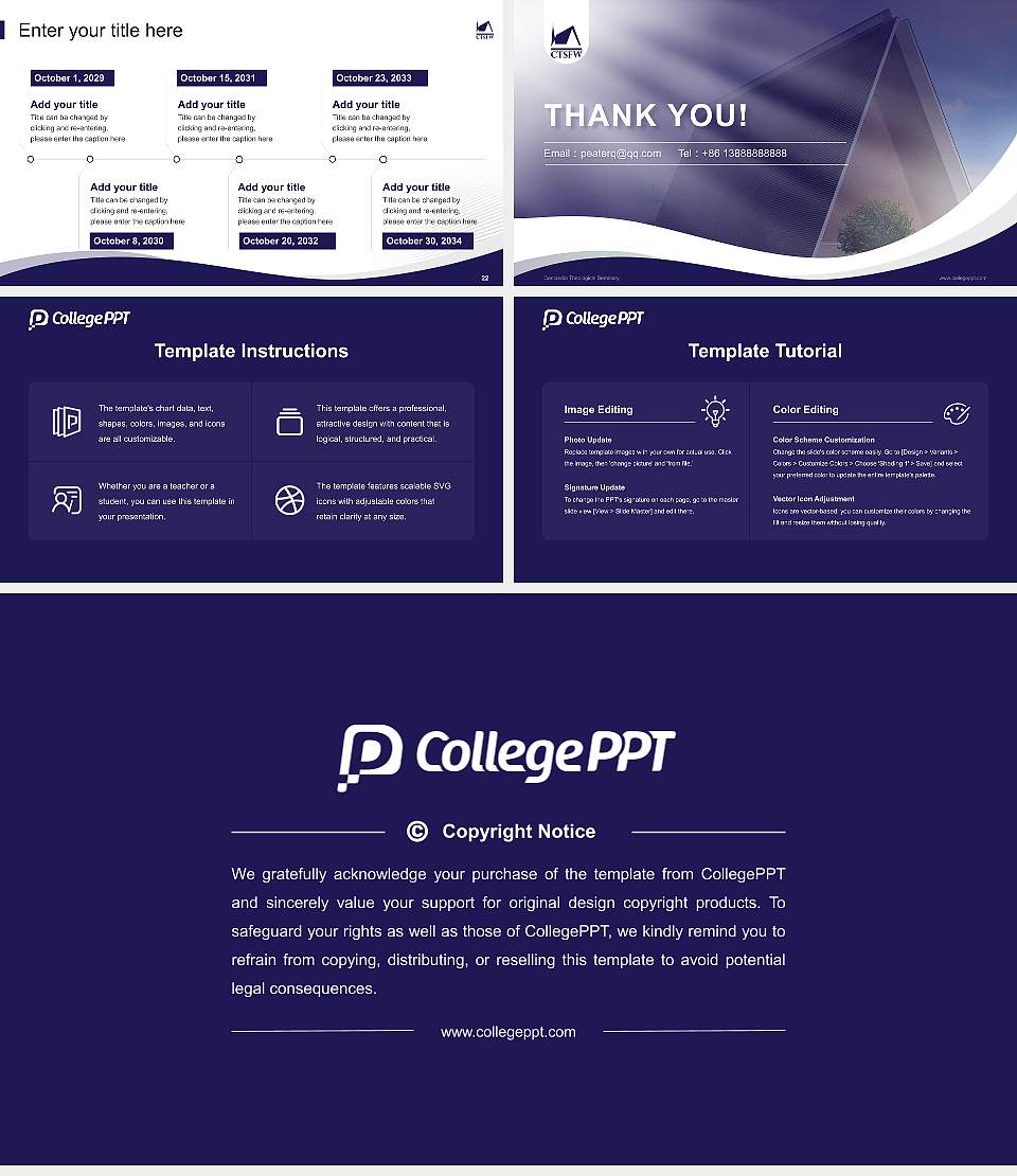 Concordia Theological Seminary Lecture Sharing and Networking Event PPT Template16:9 ratio PPT effect preview image4