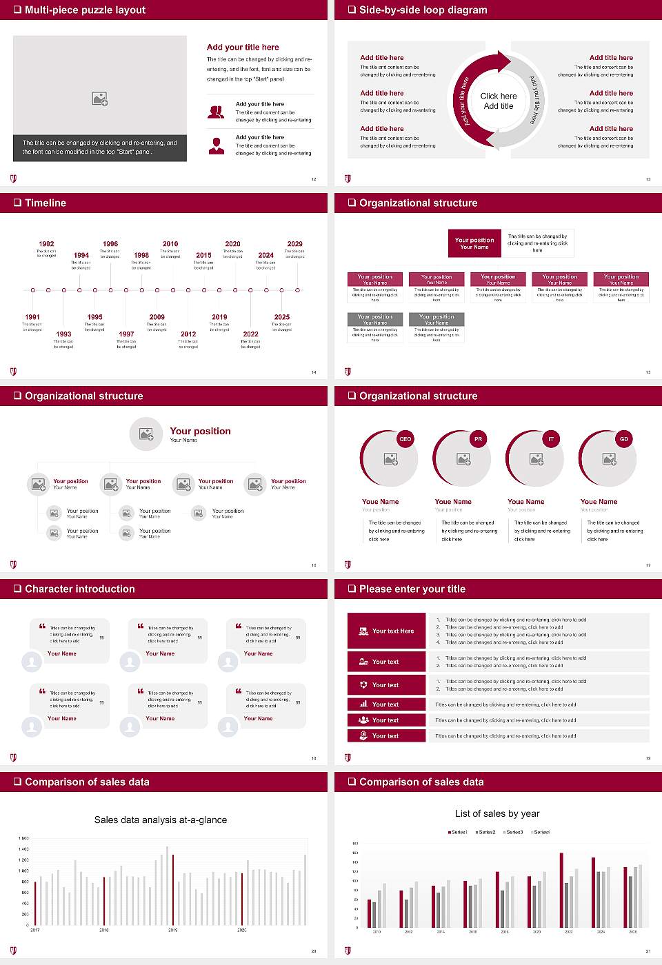 Cumberland University General Purpose PPT Template16:9 ratio PPT effect preview image3