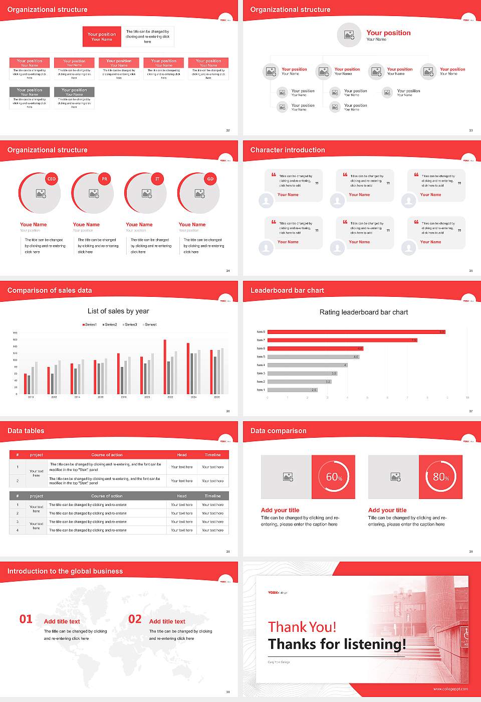 Cuny York College Academic Presentation/Research Findings Report PPT Template16:9 ratio PPT effect preview image4