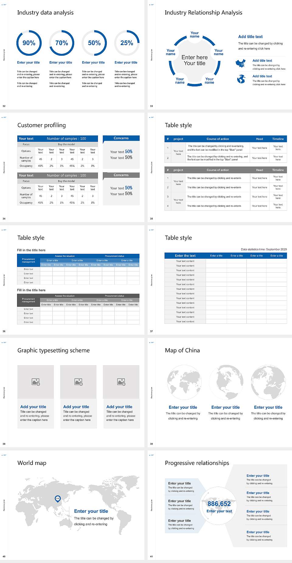 Cuny Graduate School and University Center Competition/Entrepreneurship Contest PPT Template4:3 ratio PPT effect preview image5