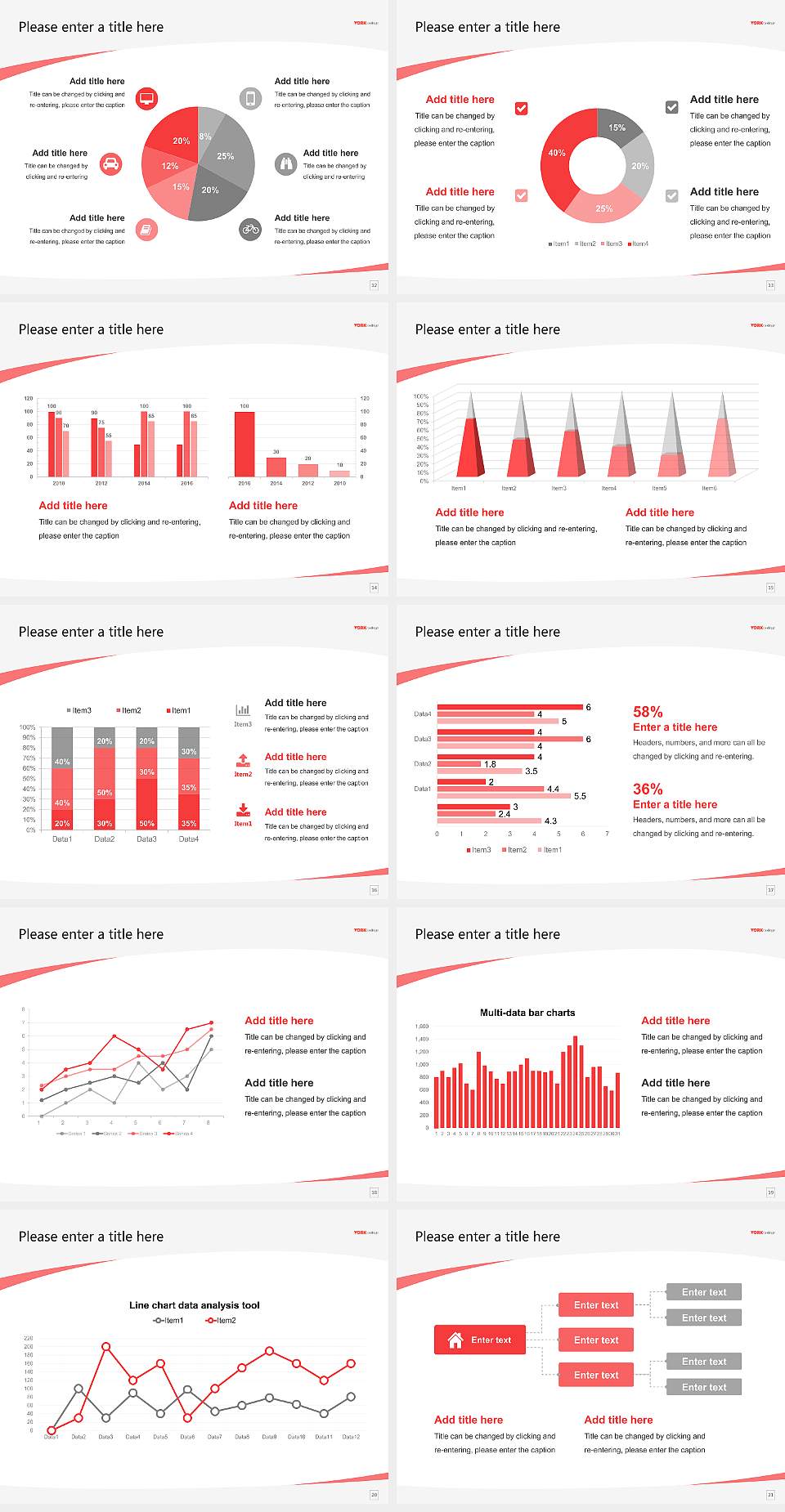 Cuny York College Course/Courseware Creation PPT Template4:3 ratio PPT effect preview image3