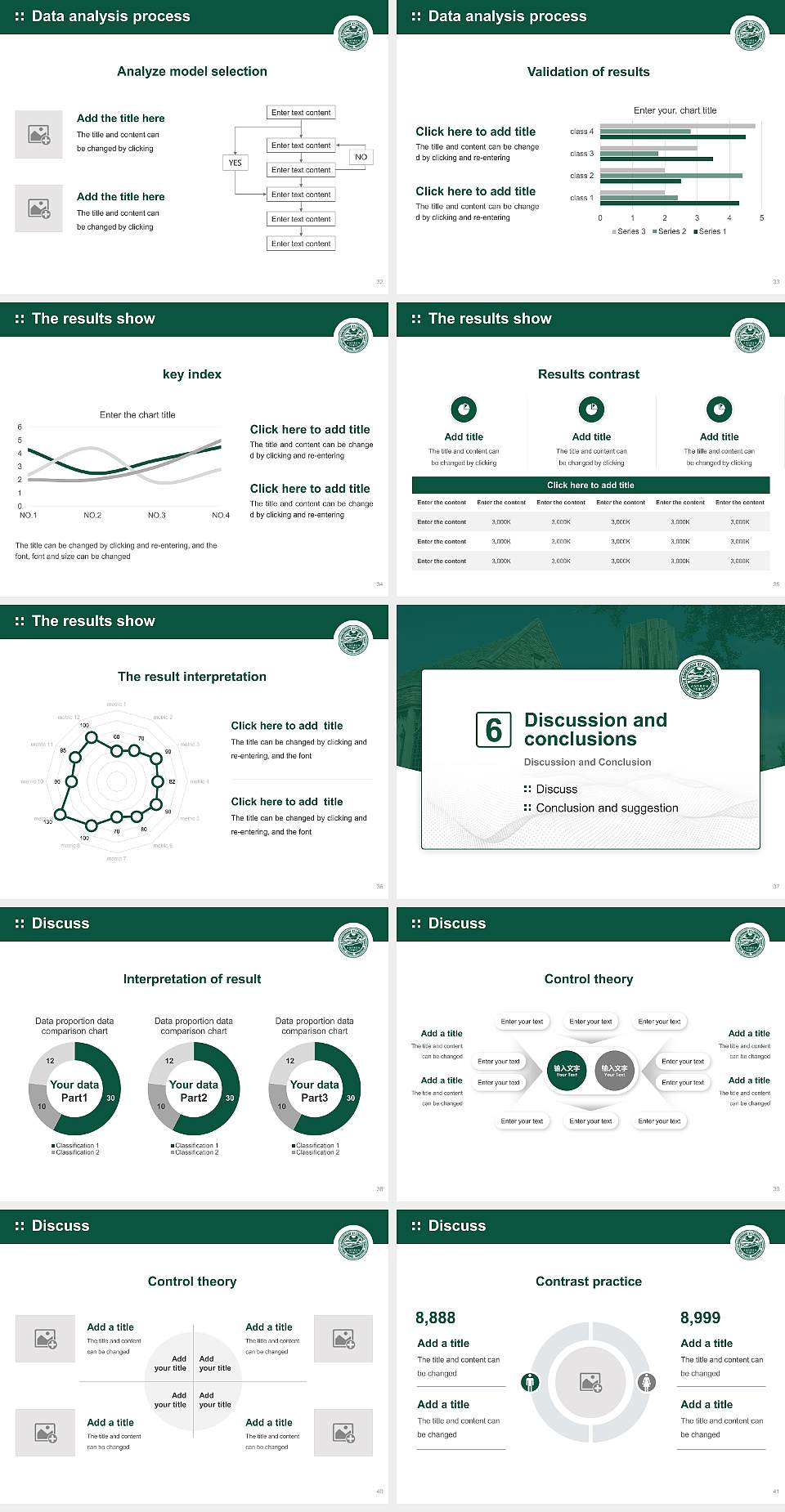Concordia Seminary Graduation Thesis Defense PPT Template4:3 ratio PPT effect preview image5