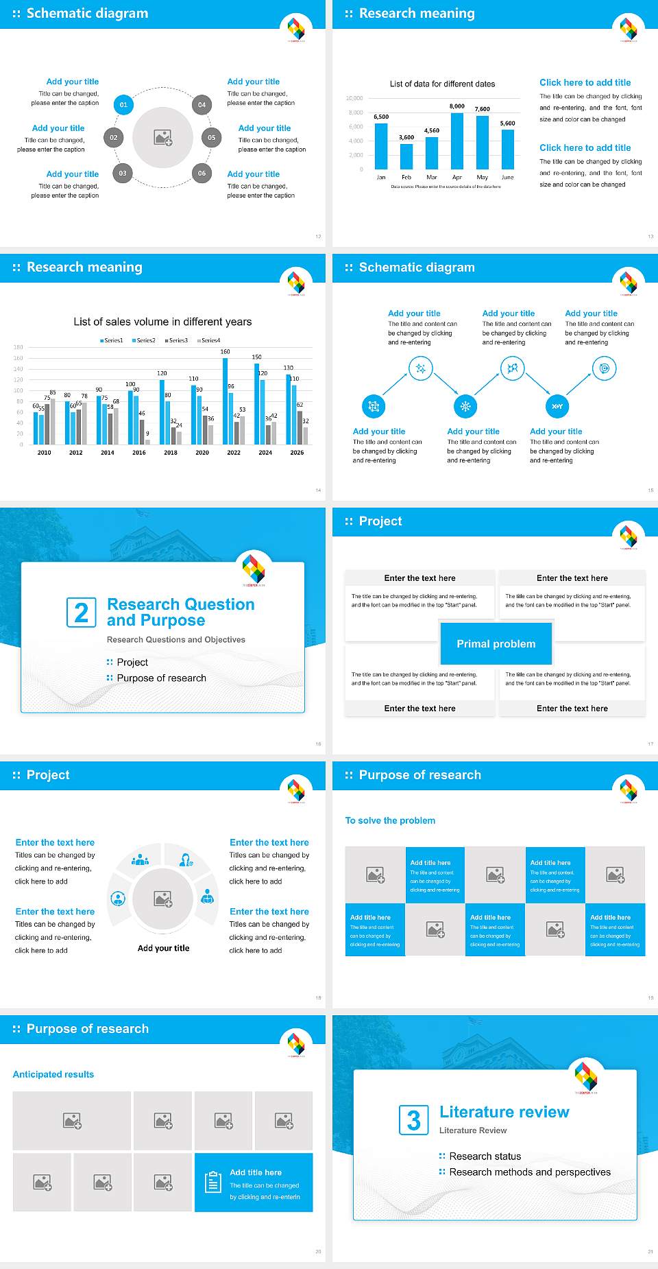 Cooper Union for the Advancement of Science and Art Graduation Thesis Defense PPT Template4:3 ratio PPT effect preview image3