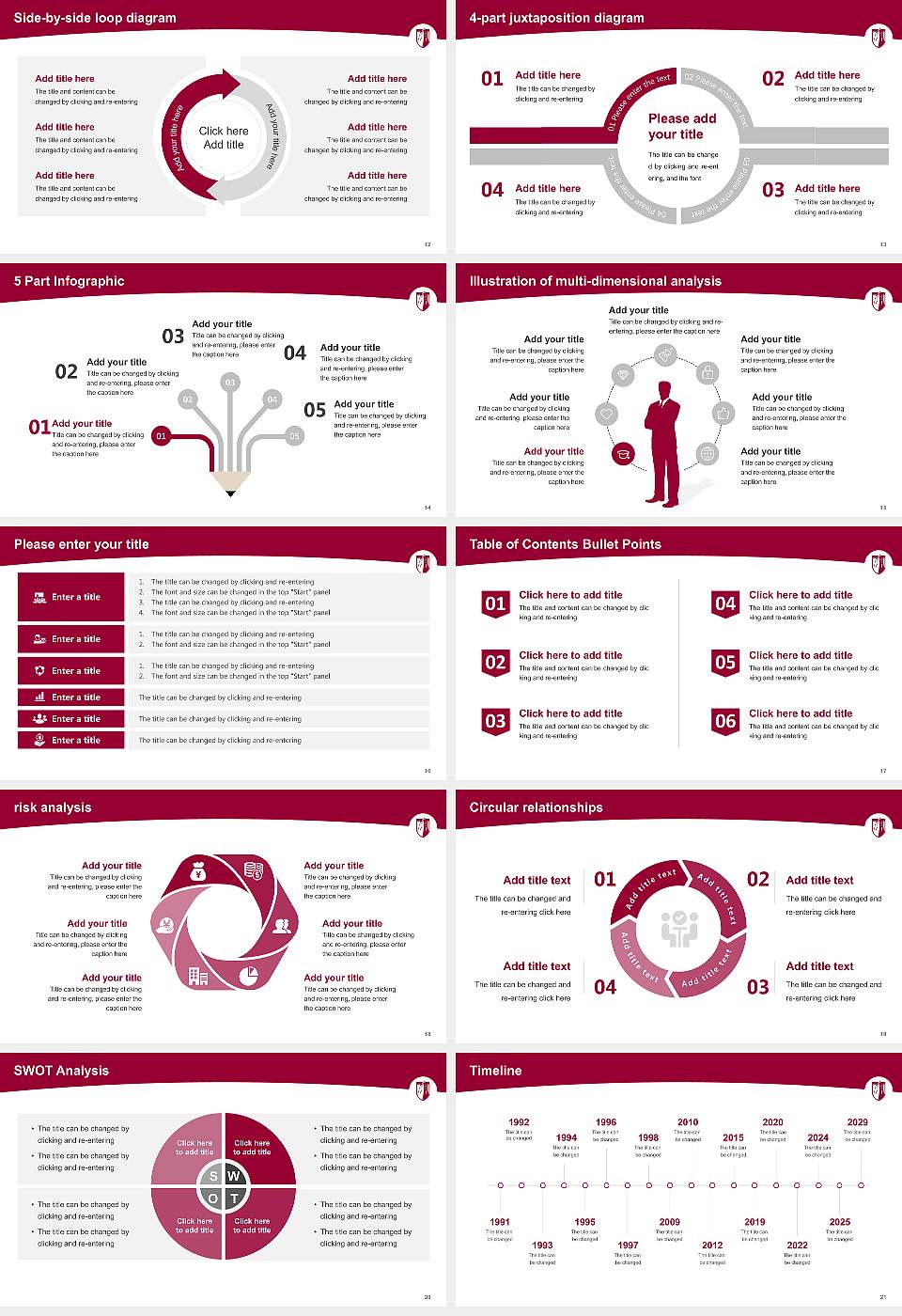 Cumberland University Academic Presentation/Research Findings Report PPT Template16:9 ratio PPT effect preview image3