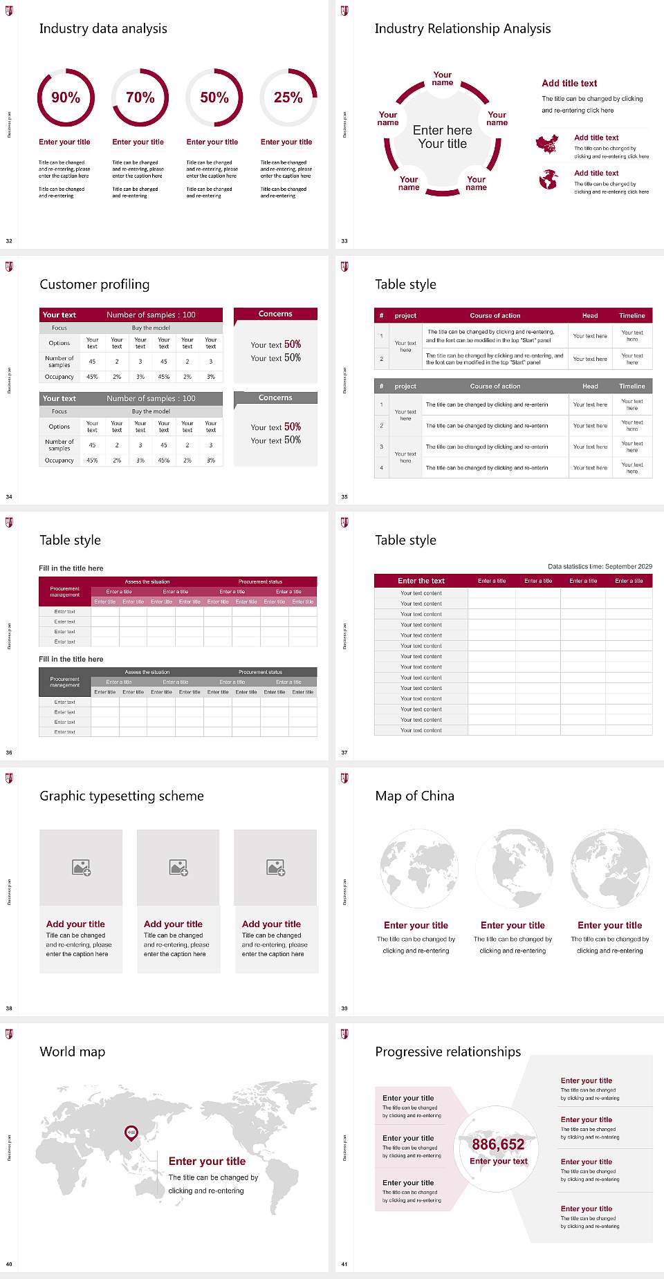 Cumberland University Competition/Entrepreneurship Contest PPT Template4:3 ratio PPT effect preview image5